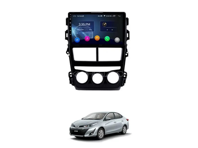 Toyota Yaris Android Panel HD Player IPS Display Multimedia System