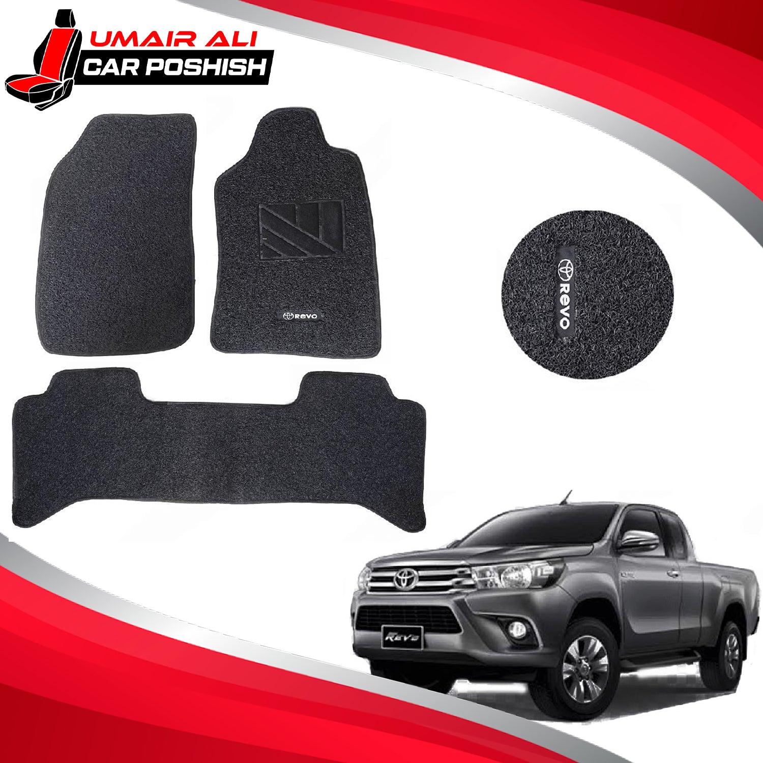 Toyota Revo Grass Mat Black