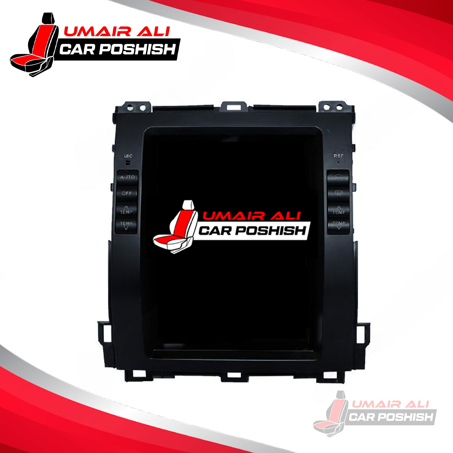 Toyota Prado 2002 to 2009 – Android Tesla LCD Screen IPS Display Multimedia System