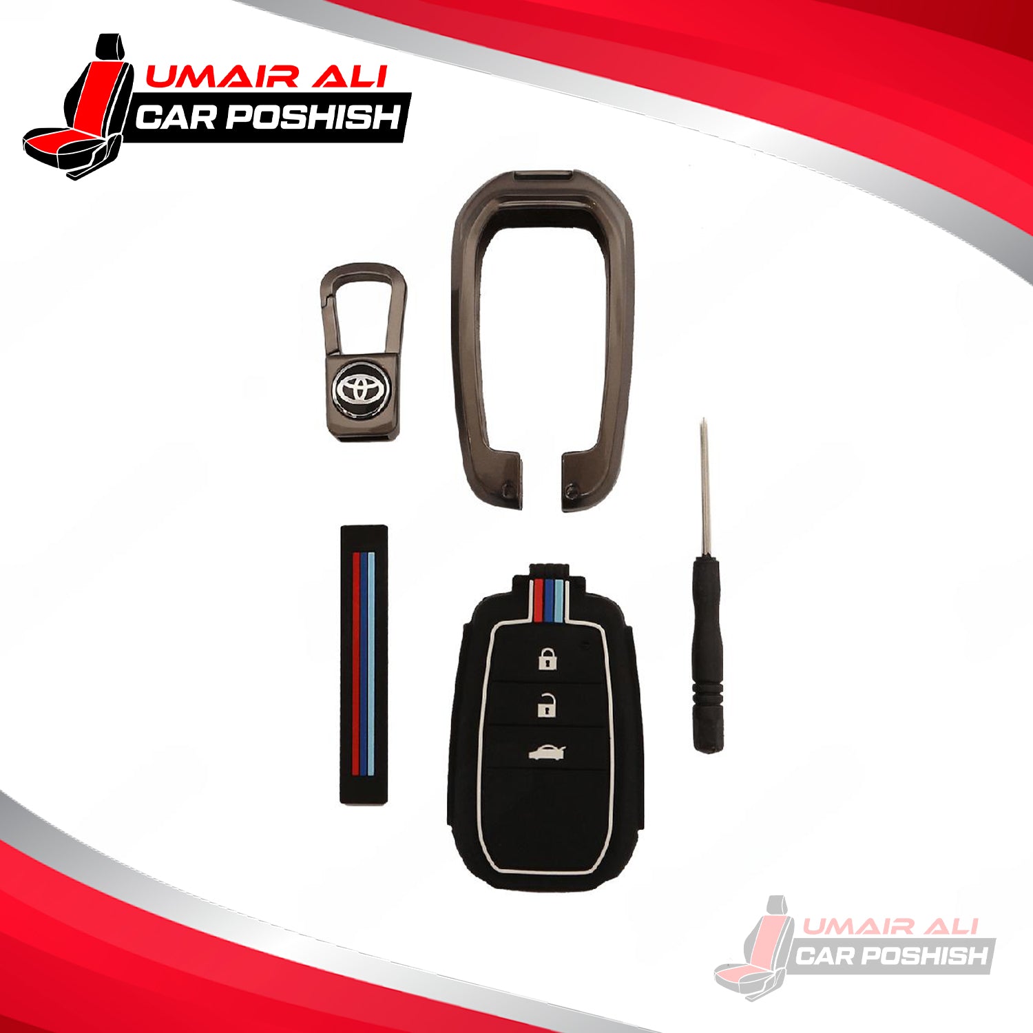 Toyota Revo Metal Shell Key Cover