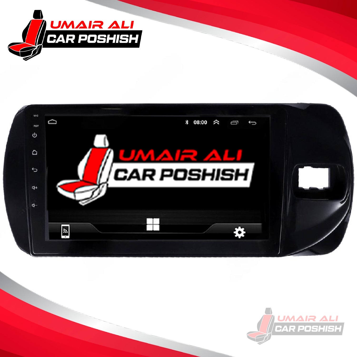Toyota Vitz 2017 Android Ips Multimedia Display