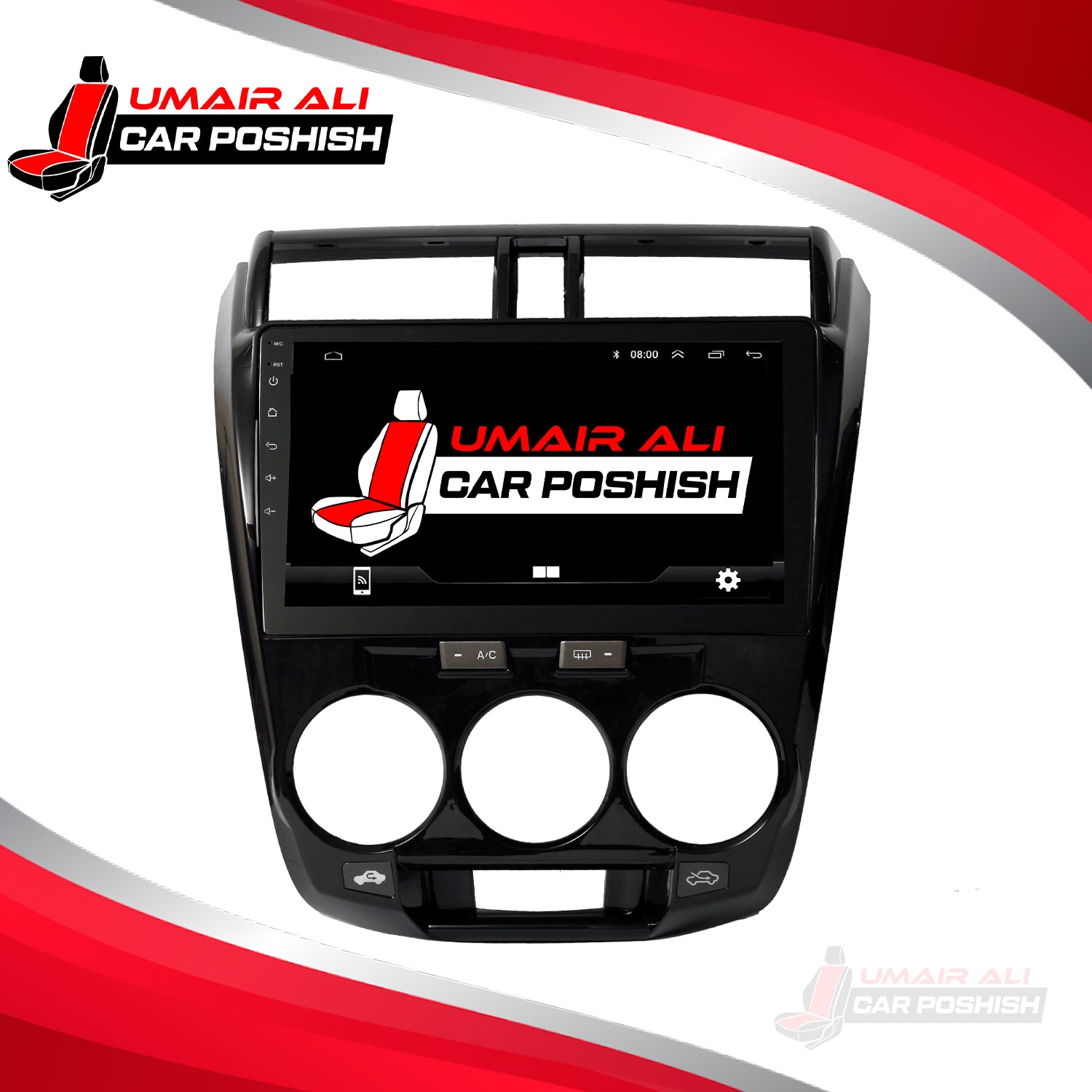 Honda City 2009 to 2019 Android Player IPS Display Multimedia System