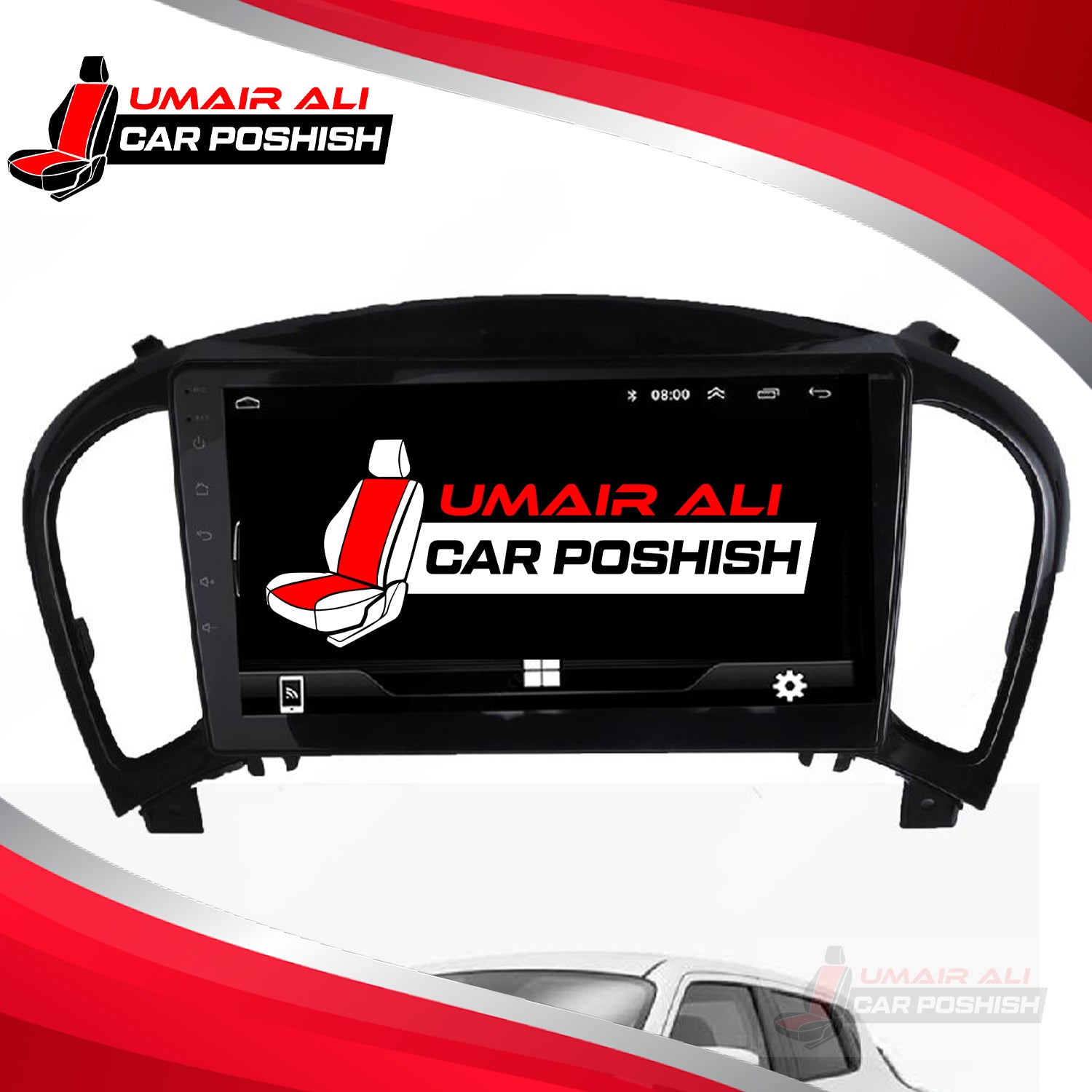 Nissan Juke Android  9" LCD IPS Multimedia Display