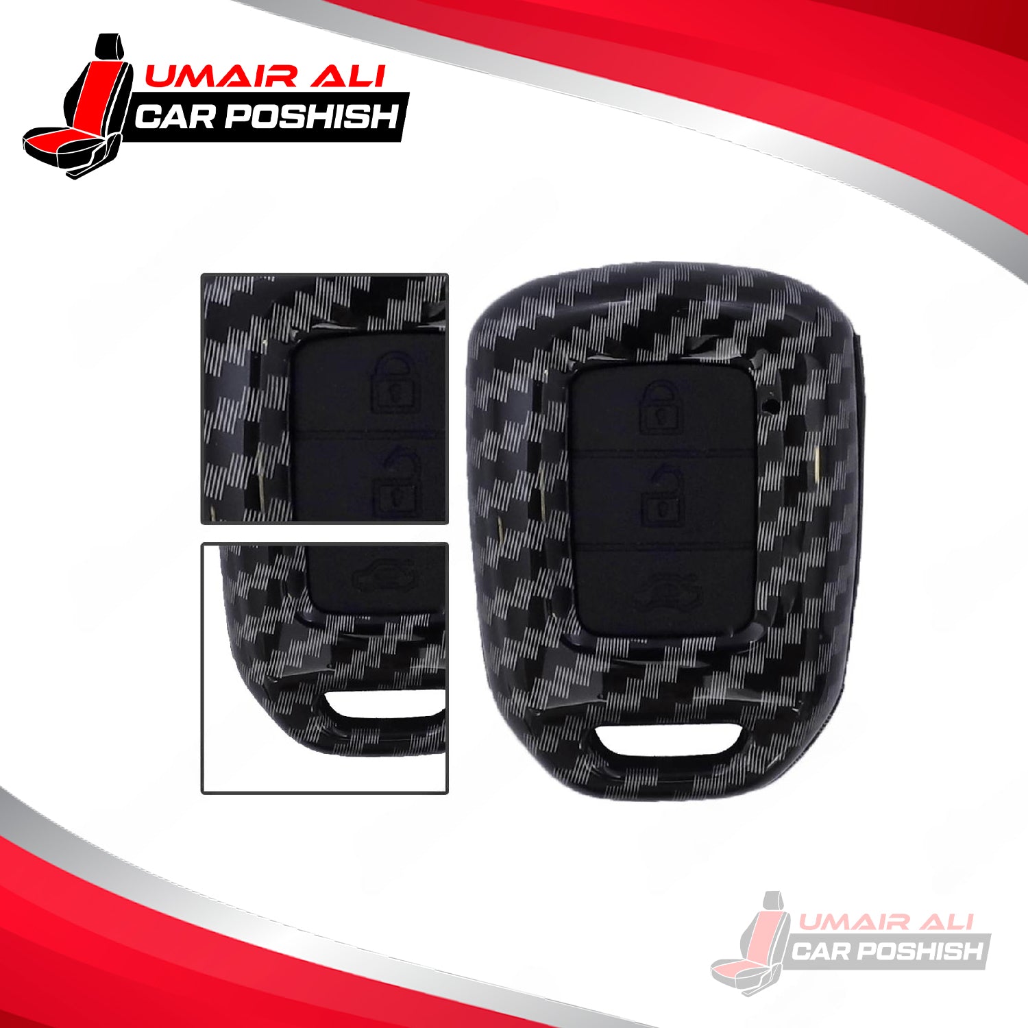 Honda City Key Shell Carbon Fiber - Model 2021 -2022