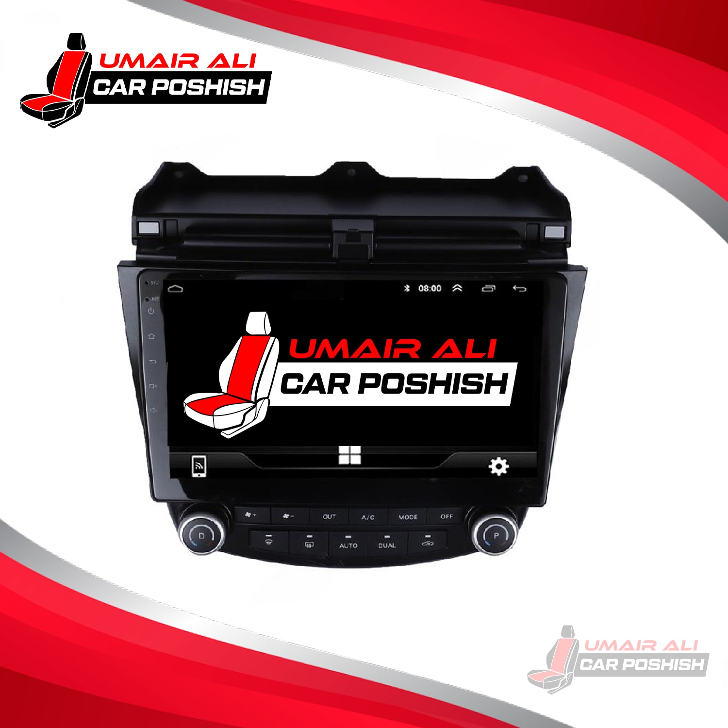 Honda Accord CL9 Android LCD IPS Multimedia System Model