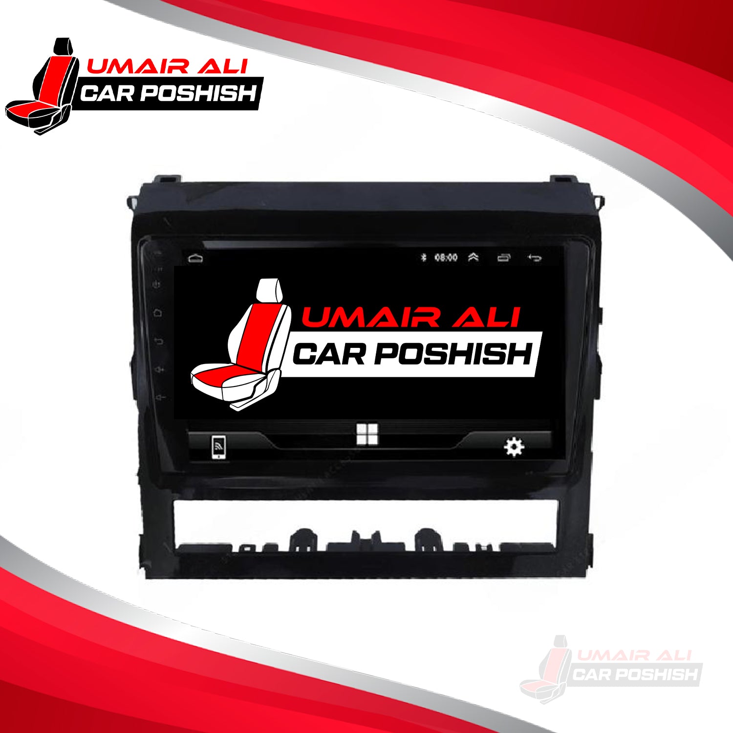 Land Cruiser 2016-2021Android LCD Multimedia  Display