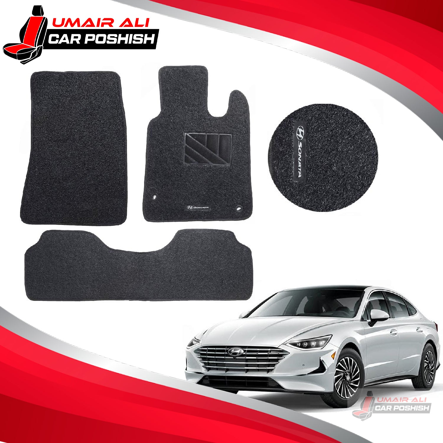 Hyundai Sonata Grass Mat Black