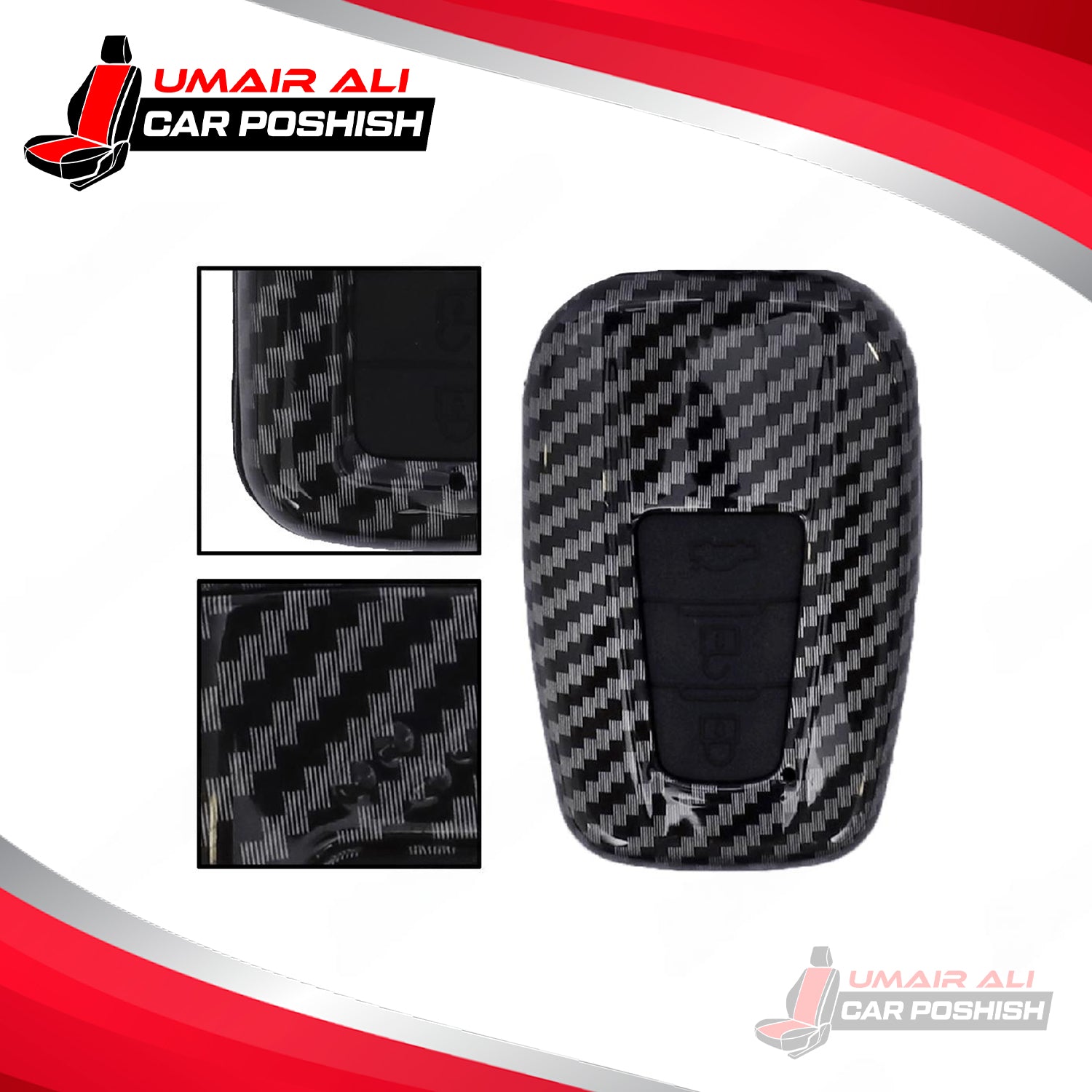 Toyoyta Hilux Revo Carbon Fiber Key Cover