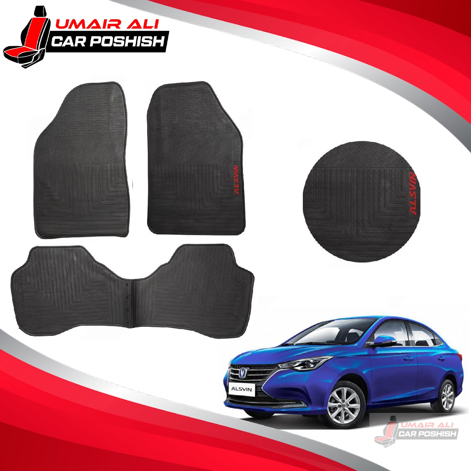 CHANGAN ALSVIN Rubber Mat  / LATEX ANTI SLIP SILICONE