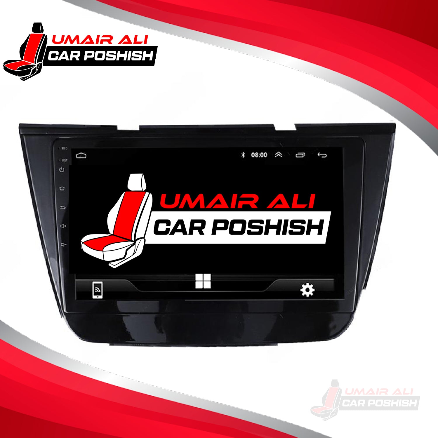 MG ZS Android LCD Player IPS Display