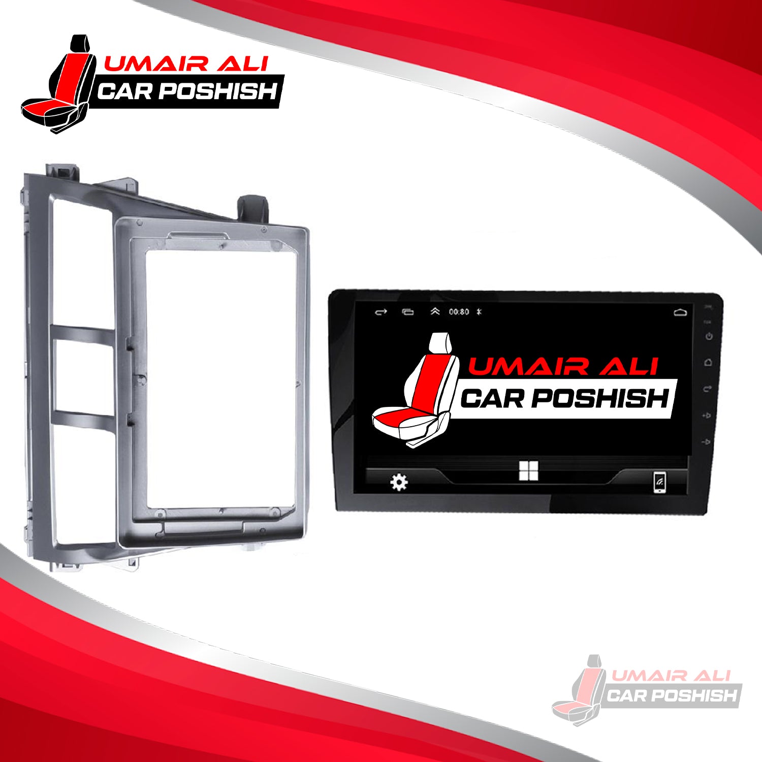 Toyota Belta Android LCD IPS Multimedia Panel 9 Inch - Model 2005 - 2012