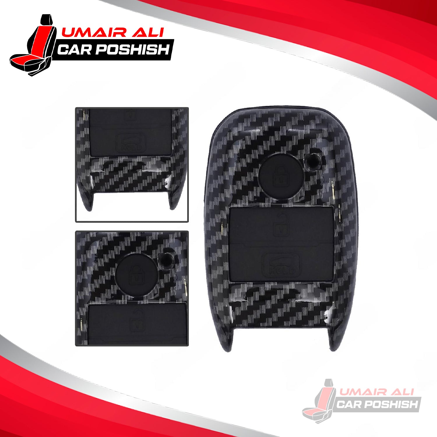 Kia Sportage Carbon Fiber Key Cover
