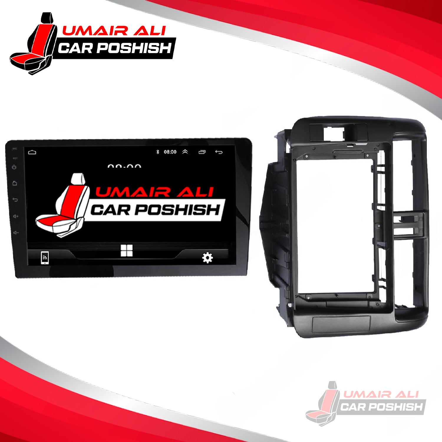 Toyota Prado 2009- 2012 Android Panel HD Player Display Multimedia System