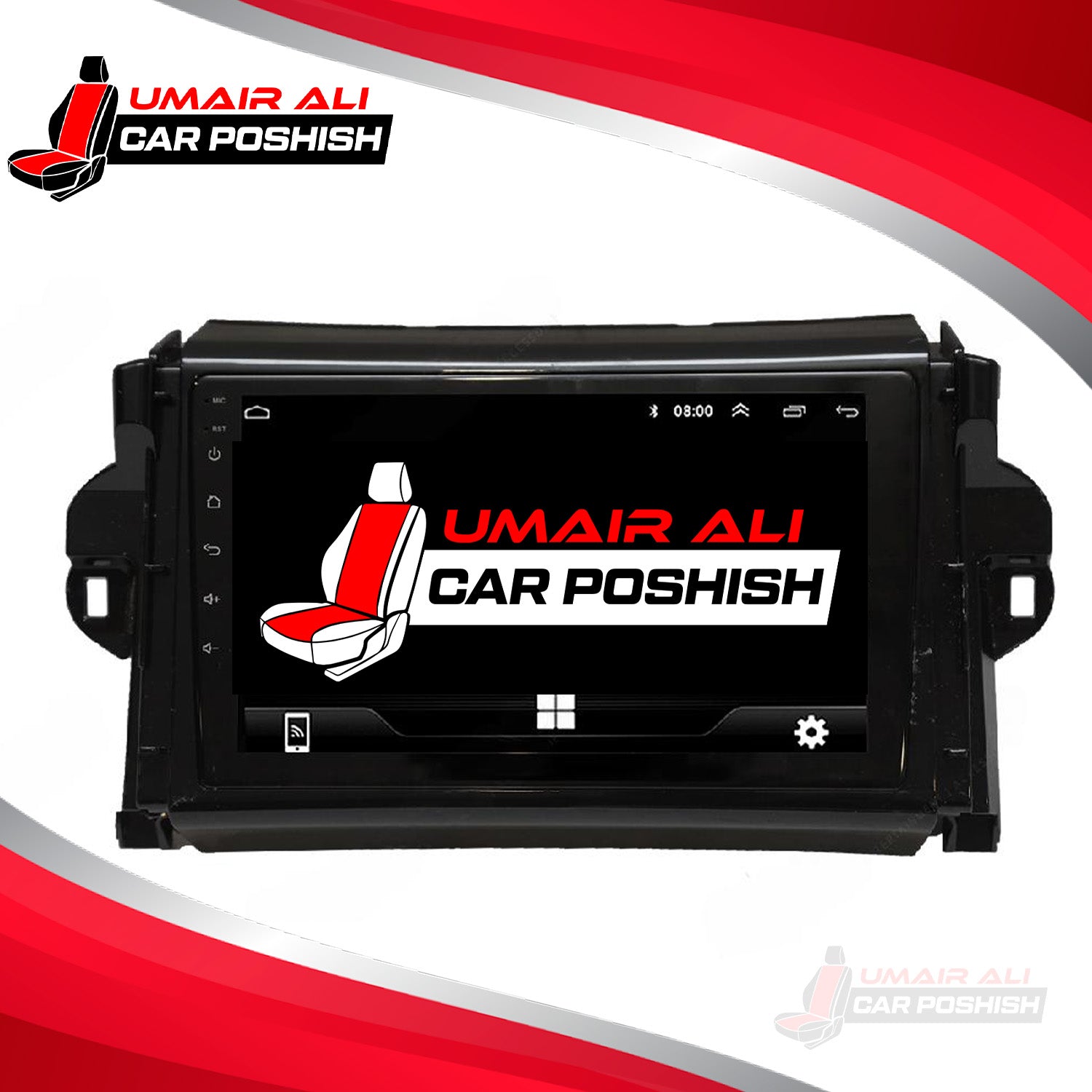 Toyota Fortuner 2017 Android IPS Multimedia Display