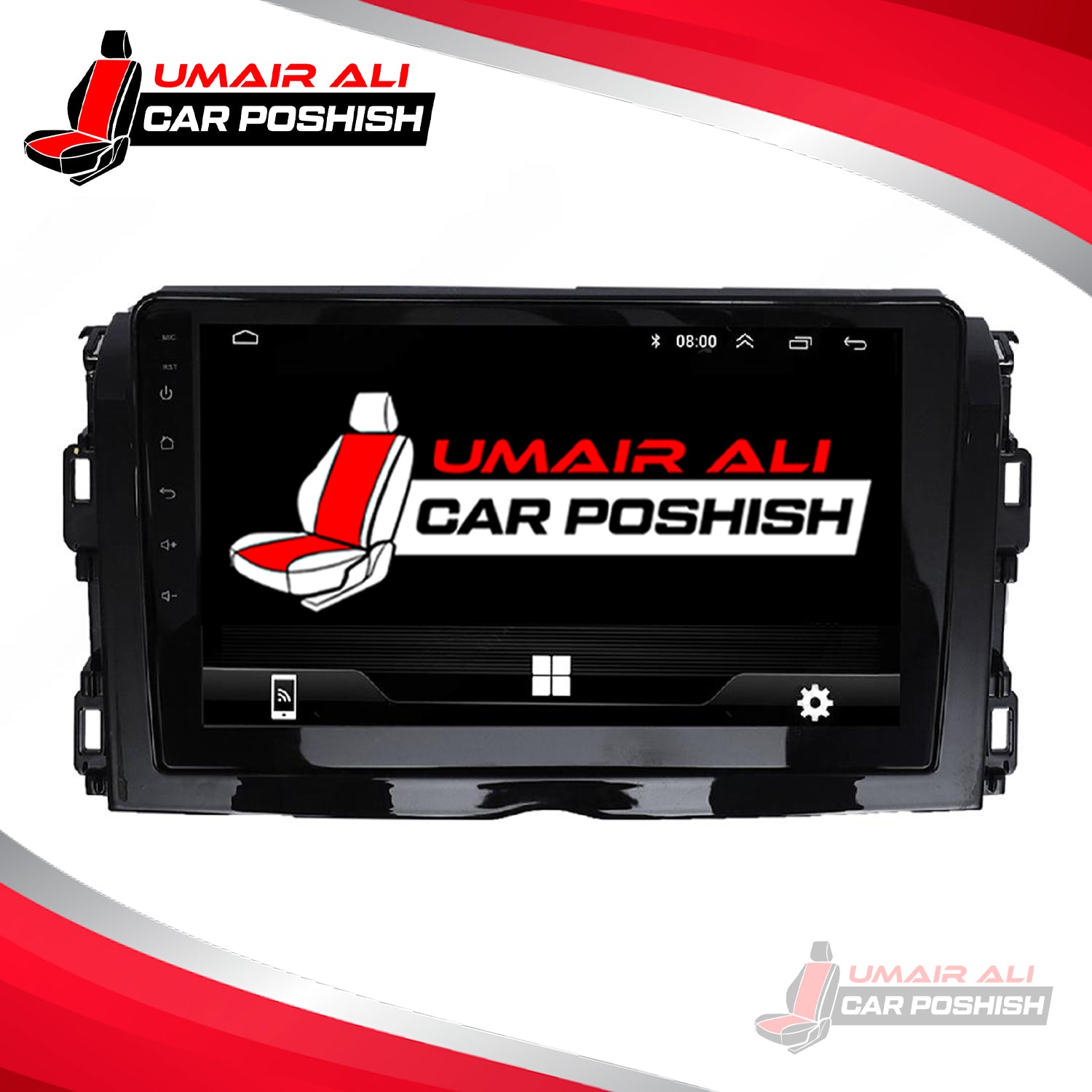 Toyota Premio 2018 Android Panel HD Player Display Multimedia System