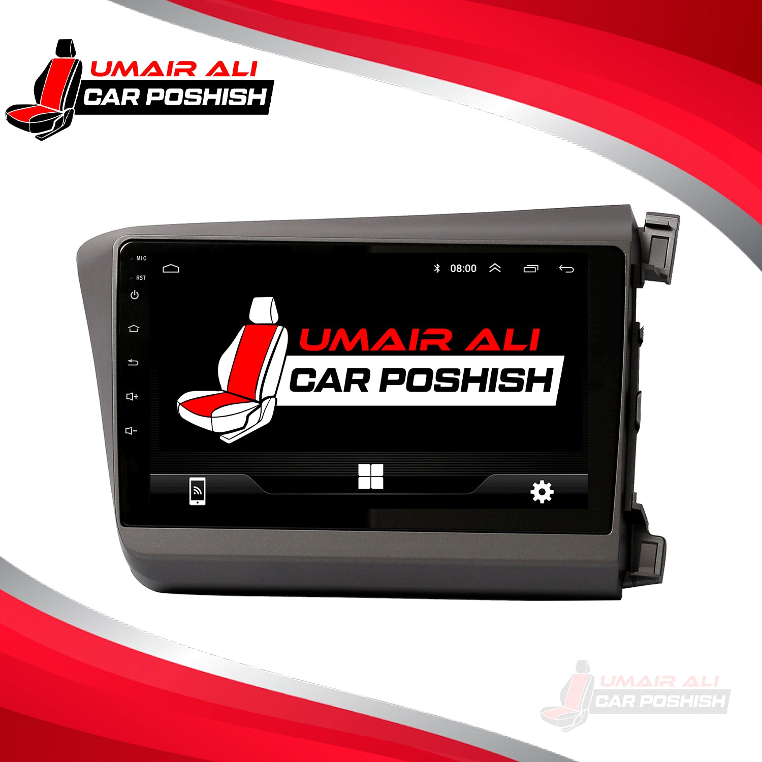 Honda Civic Rebirth 2011 to 2016 – Android Panel HD Player IPS Display Multimedia System