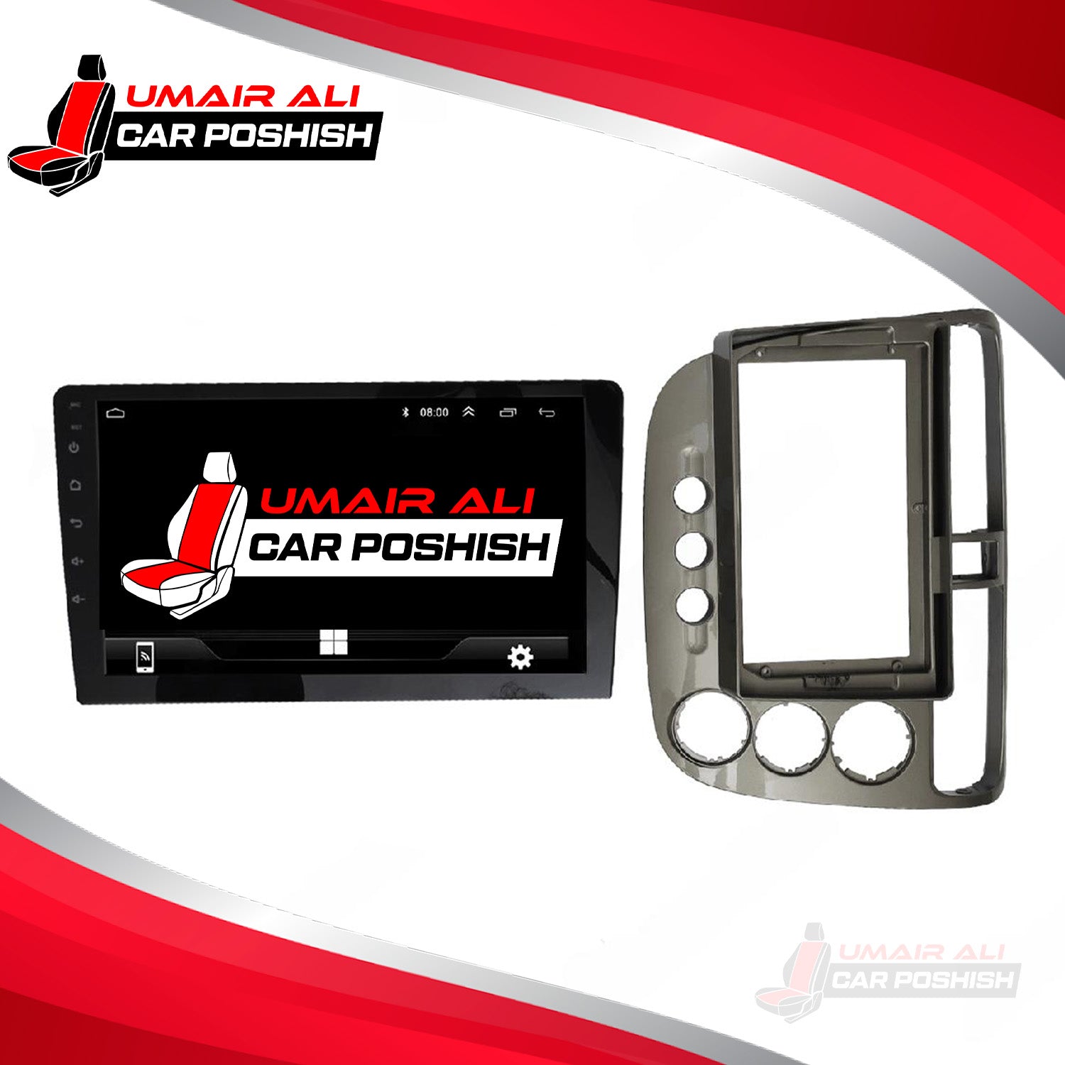Honda Civic 2001 to 2006 Android Panel HD Player IPS Display Multimedia System