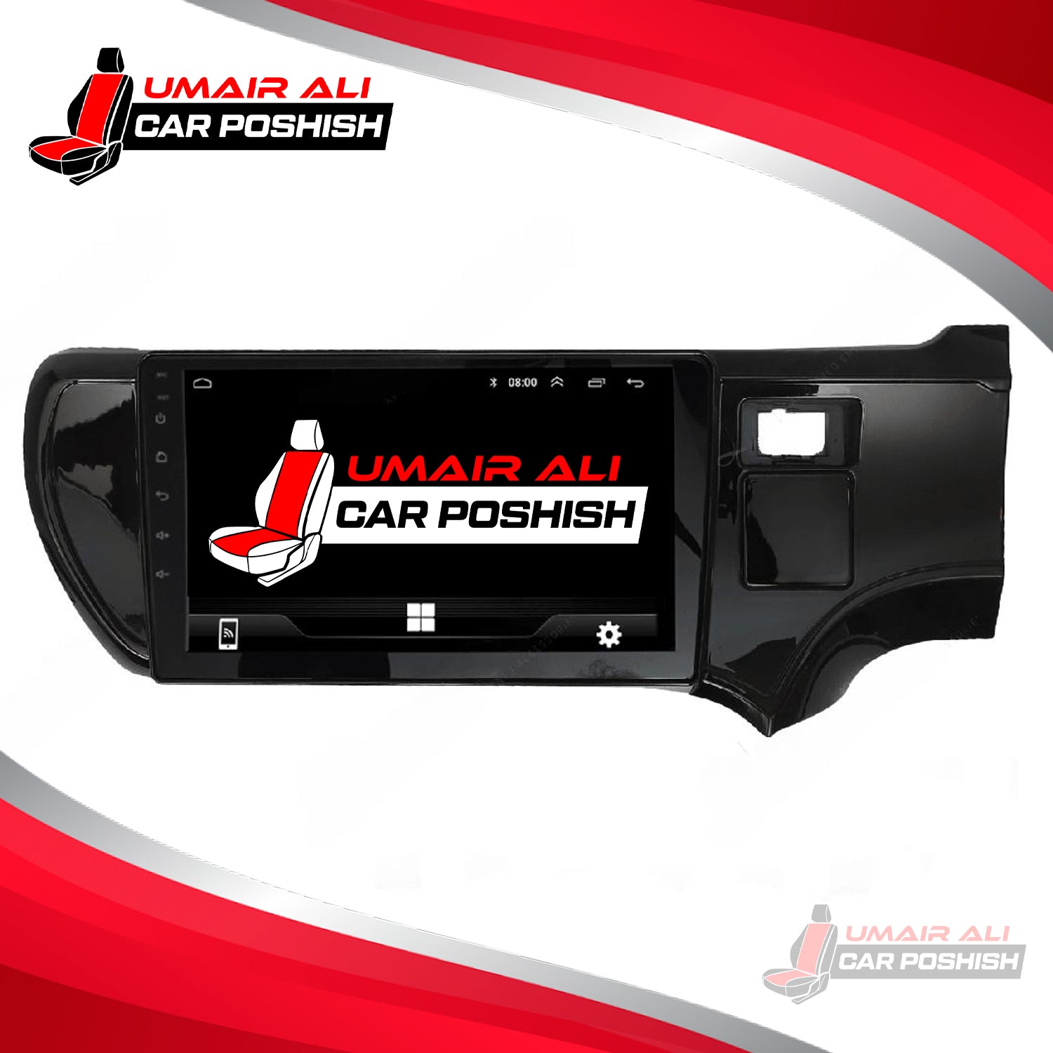 Toyota Aqua 2012 to 2017 Android LCD Player IPS Display