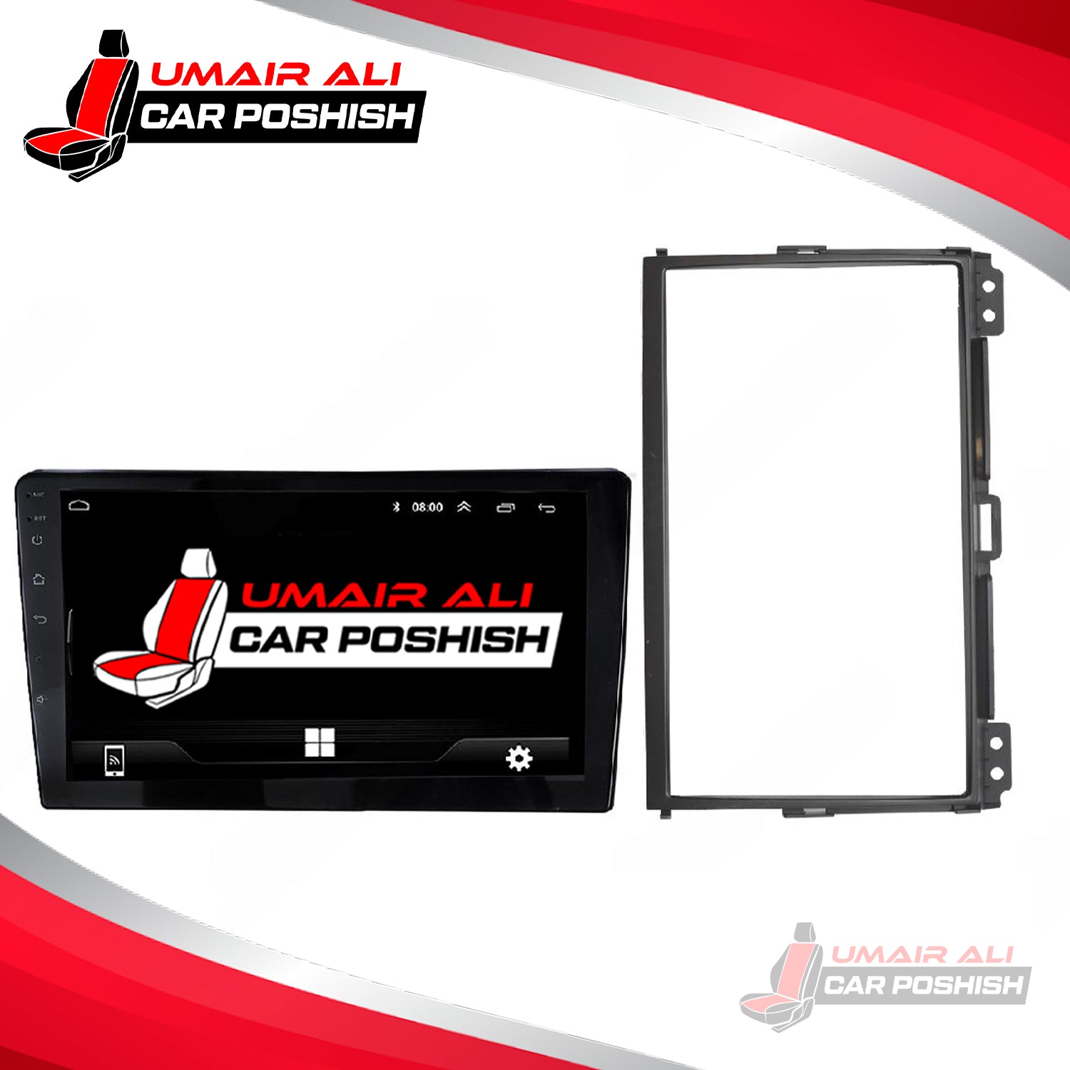 Toyota Prado 2002- 2009 Android Panel HD Player Display Multimedia System