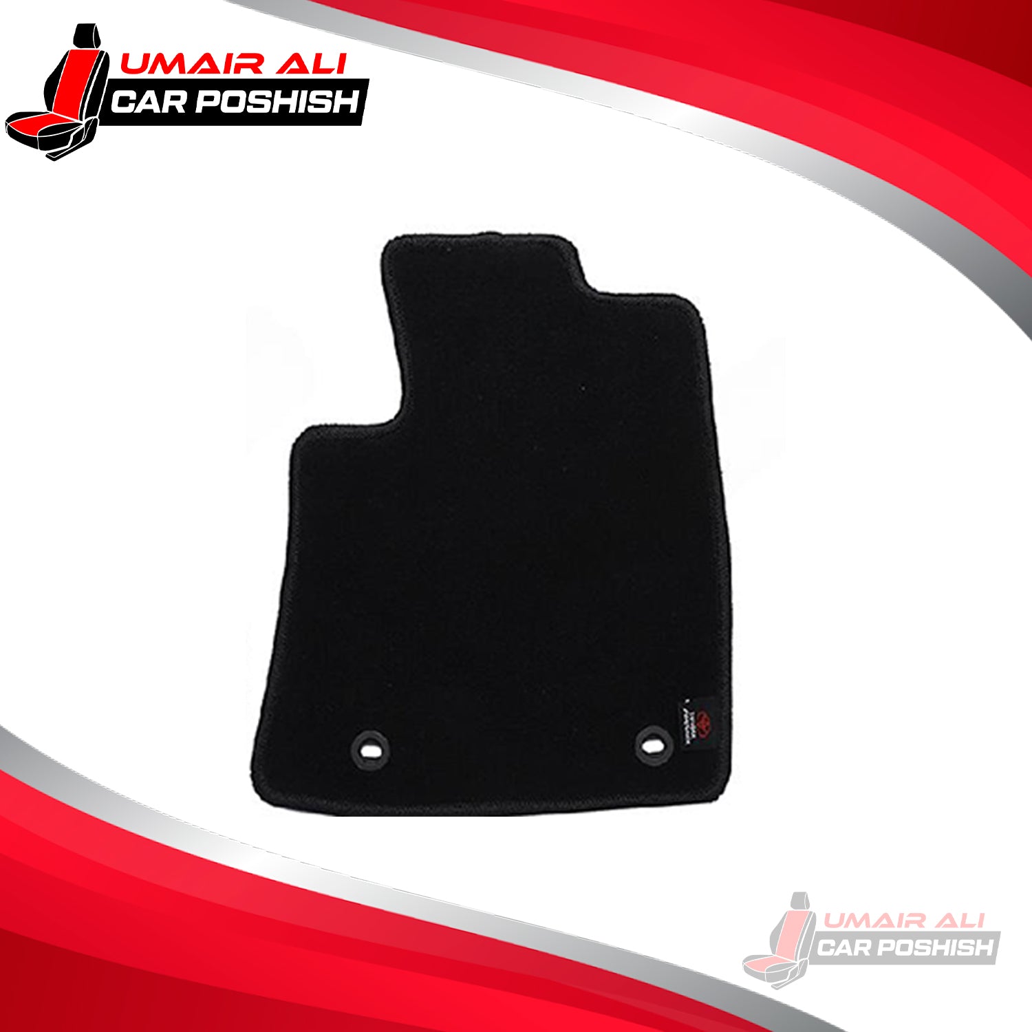 Toyota Fortuner 2017-2021 Carpet Floor Mats Black