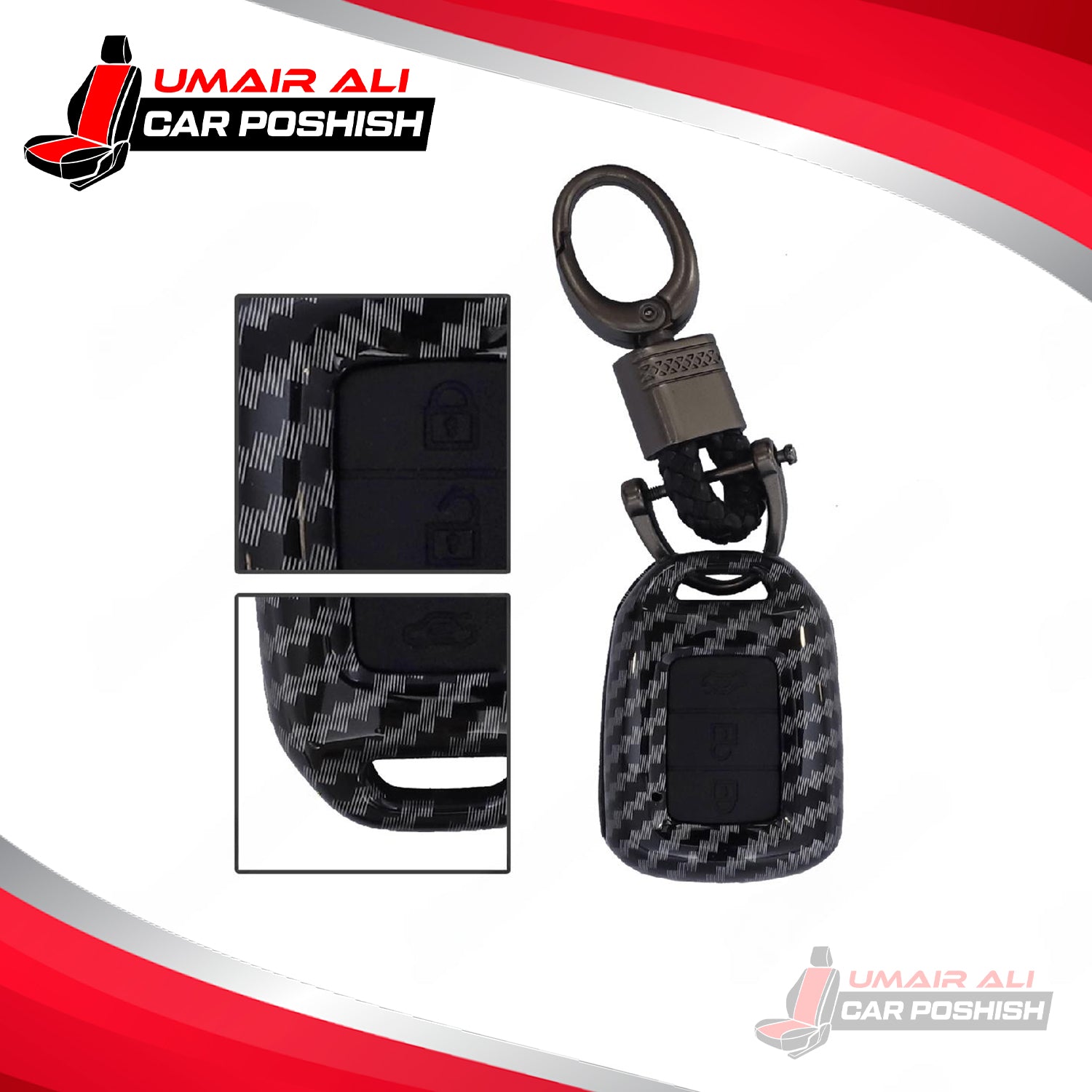 Honda City Key Shell Carbon Fiber - Model 2021 -2022