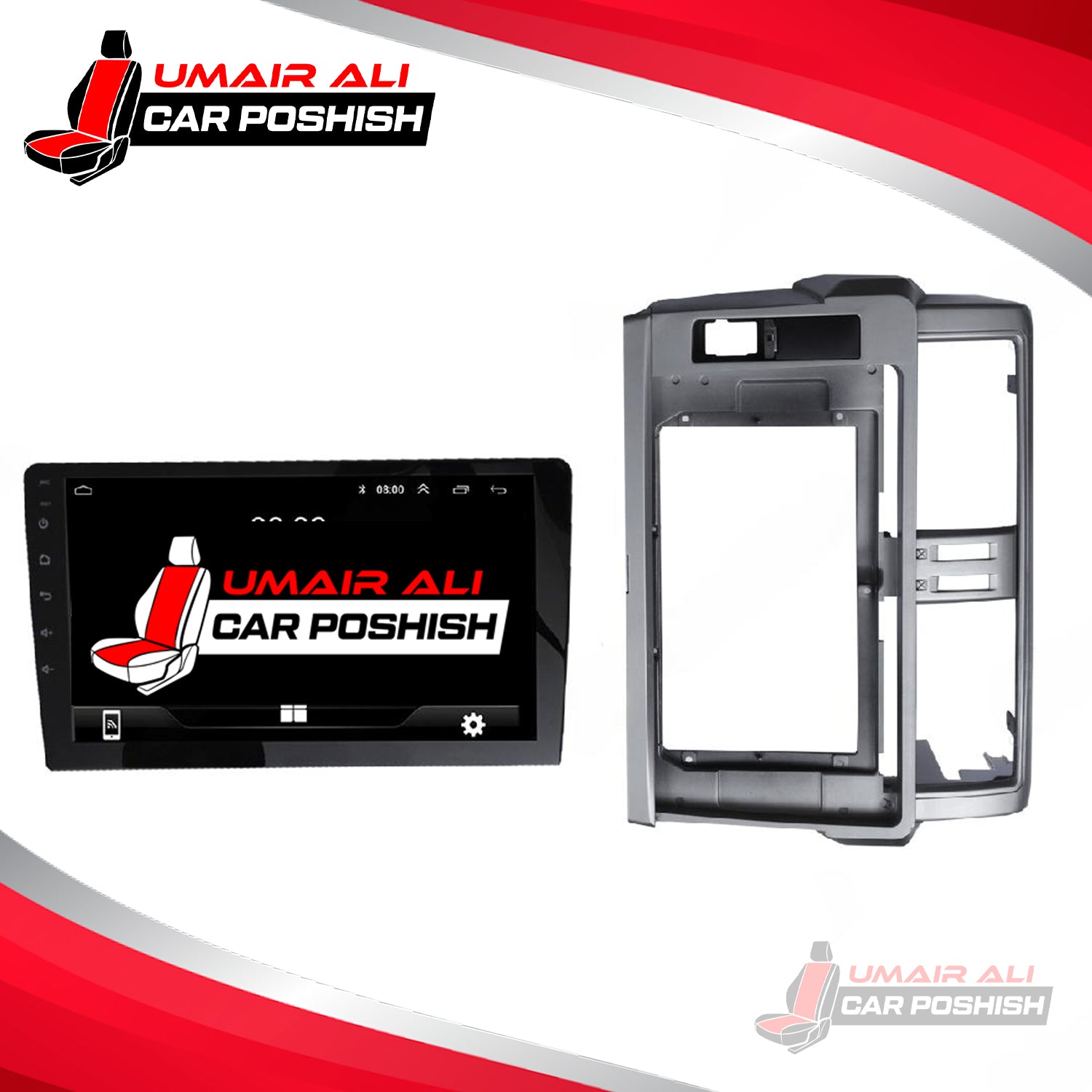 Toyota Prado LCD multimedia IPS Display System Android - Model 2013-2016