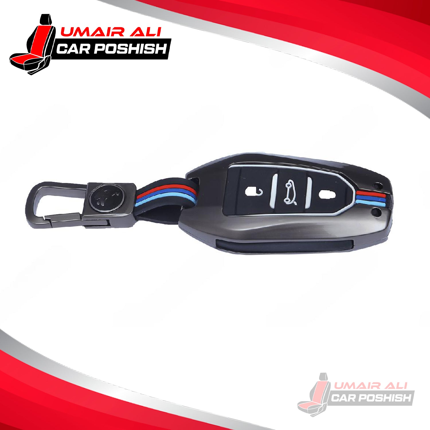 Peugeot 2008 Metal Shell Key Cover