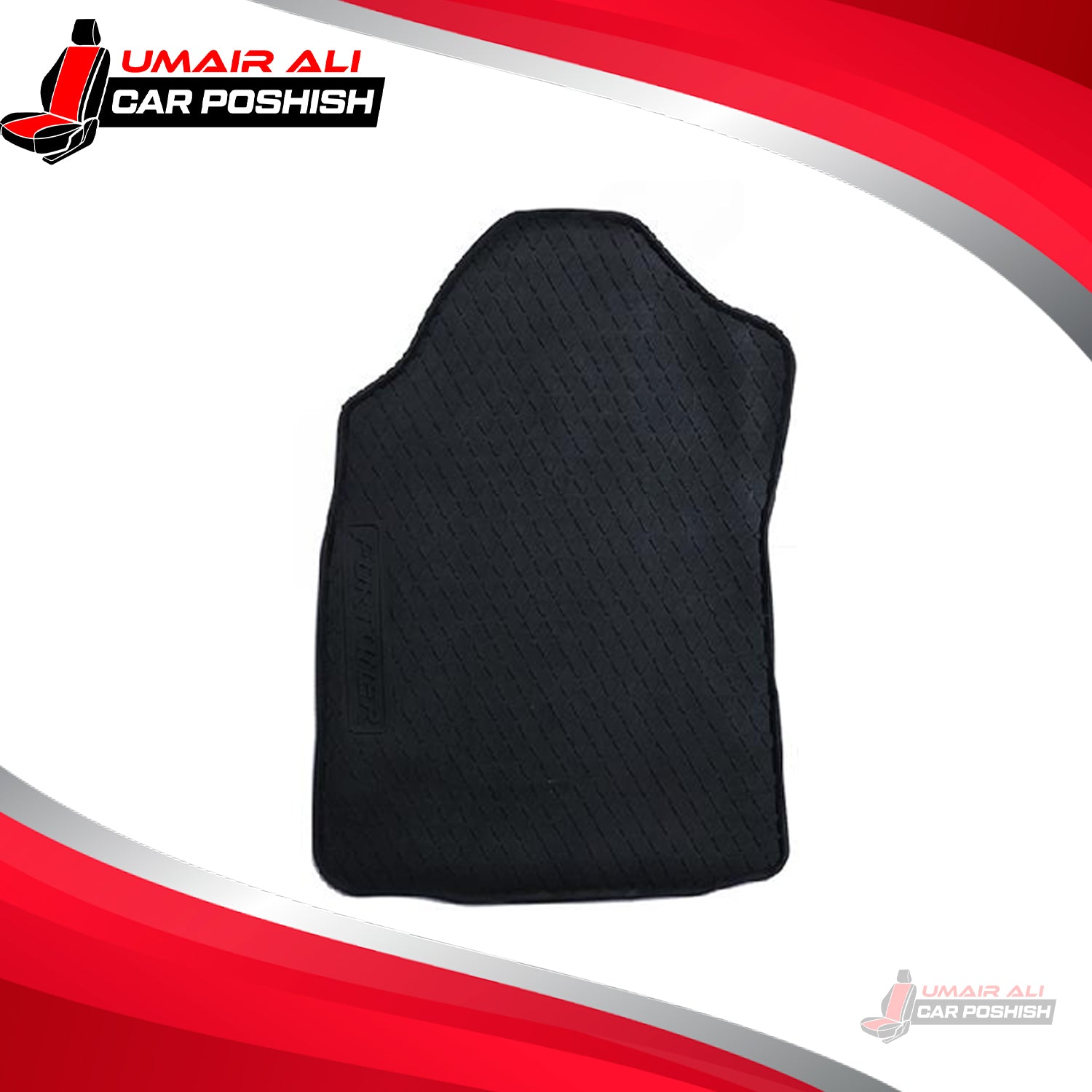 Toyota Fortuner 2016-2021 Rubber Floor Mats Black