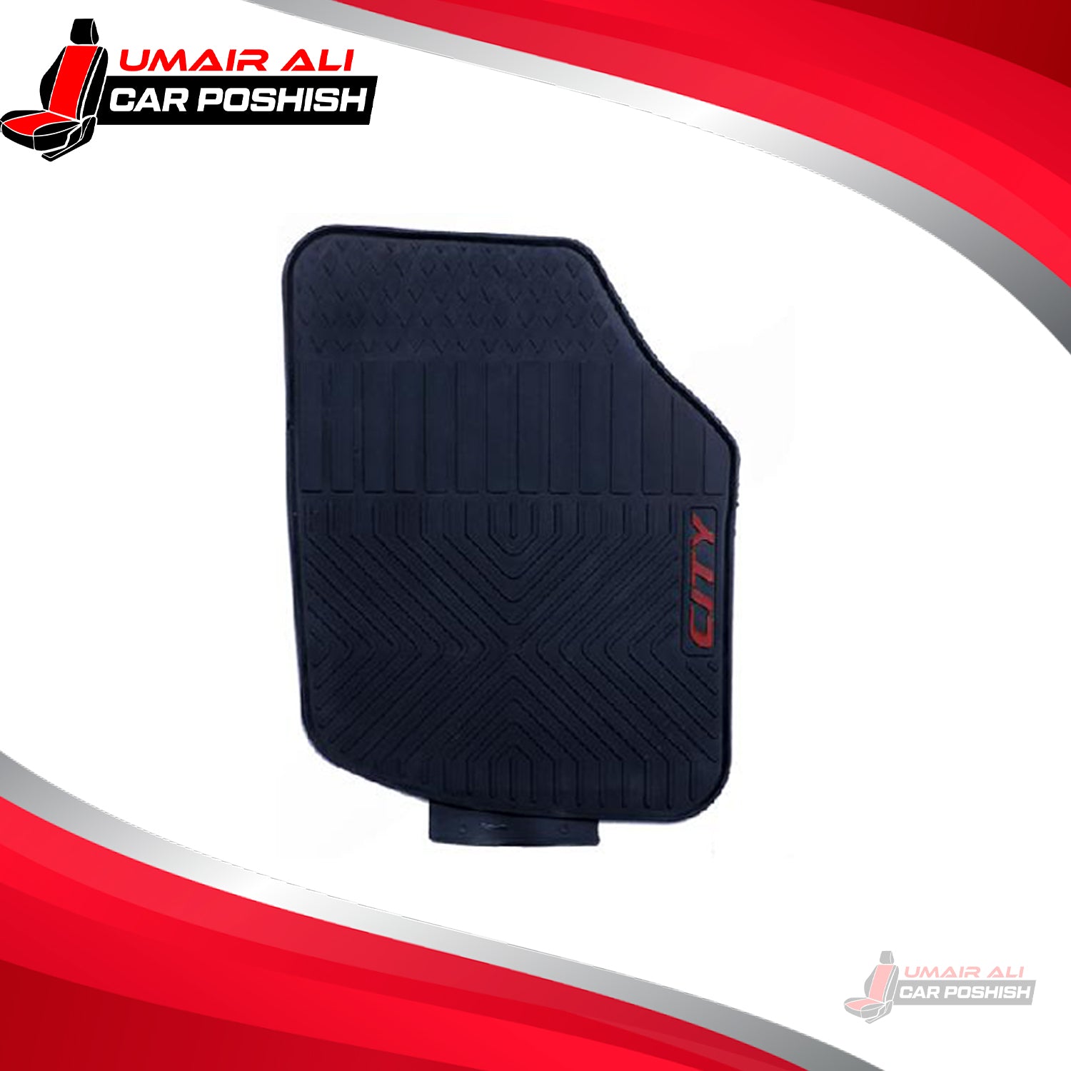 Honda City 2009-2021 Rubber Floor Mats Black
