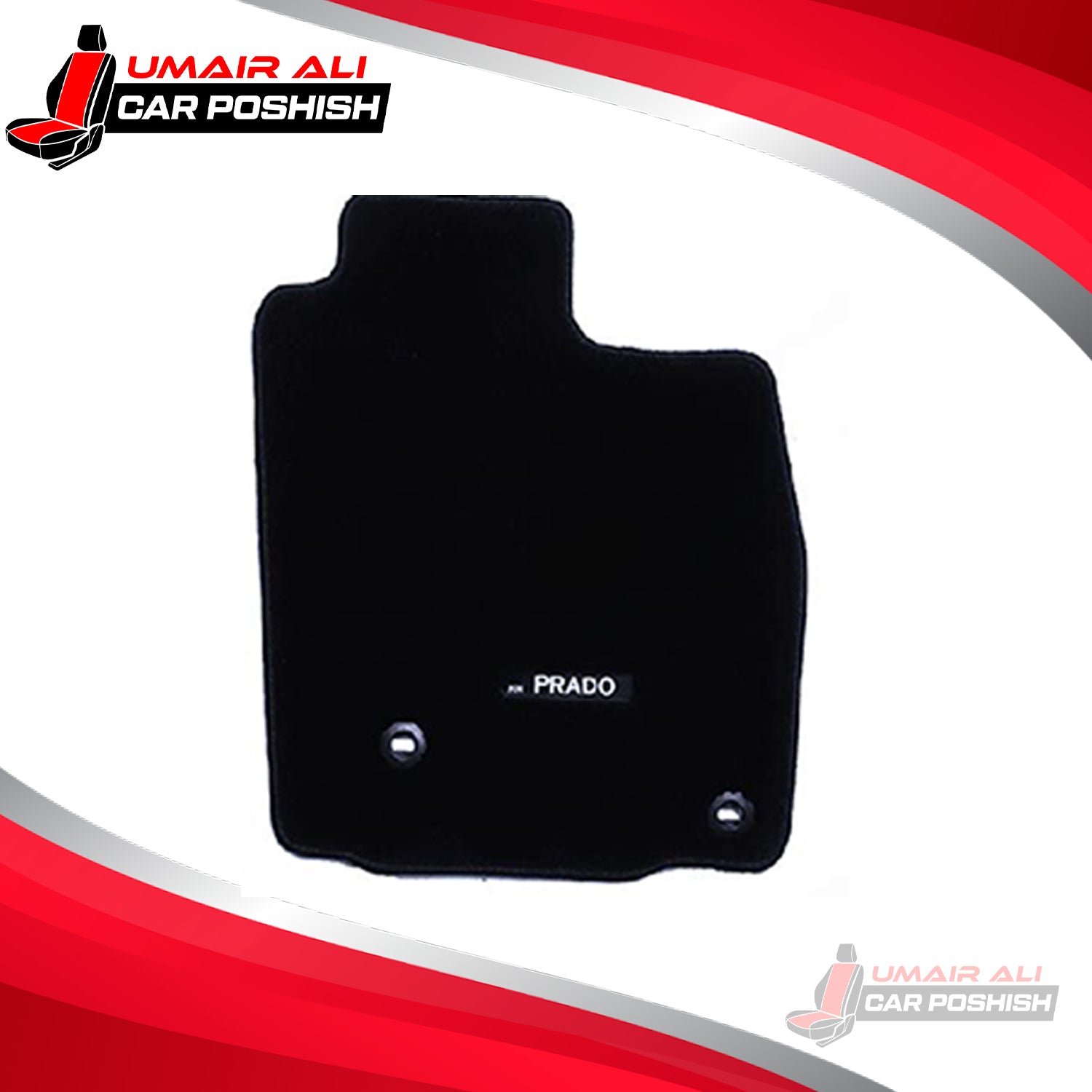 Toyota Prado 2009-2021 Carpet Floor Mats Black