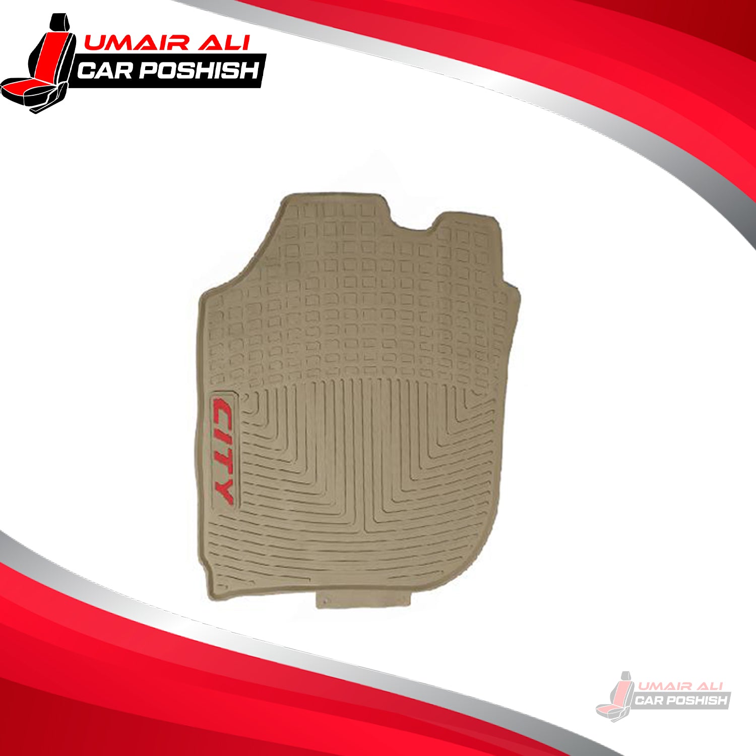 Honda City 2022 Premium Rubber Mat Black
