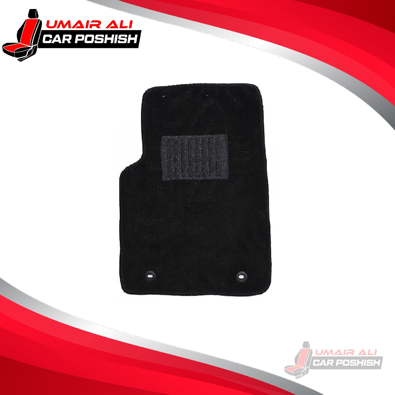 Universal Carpet Floor Mats Black