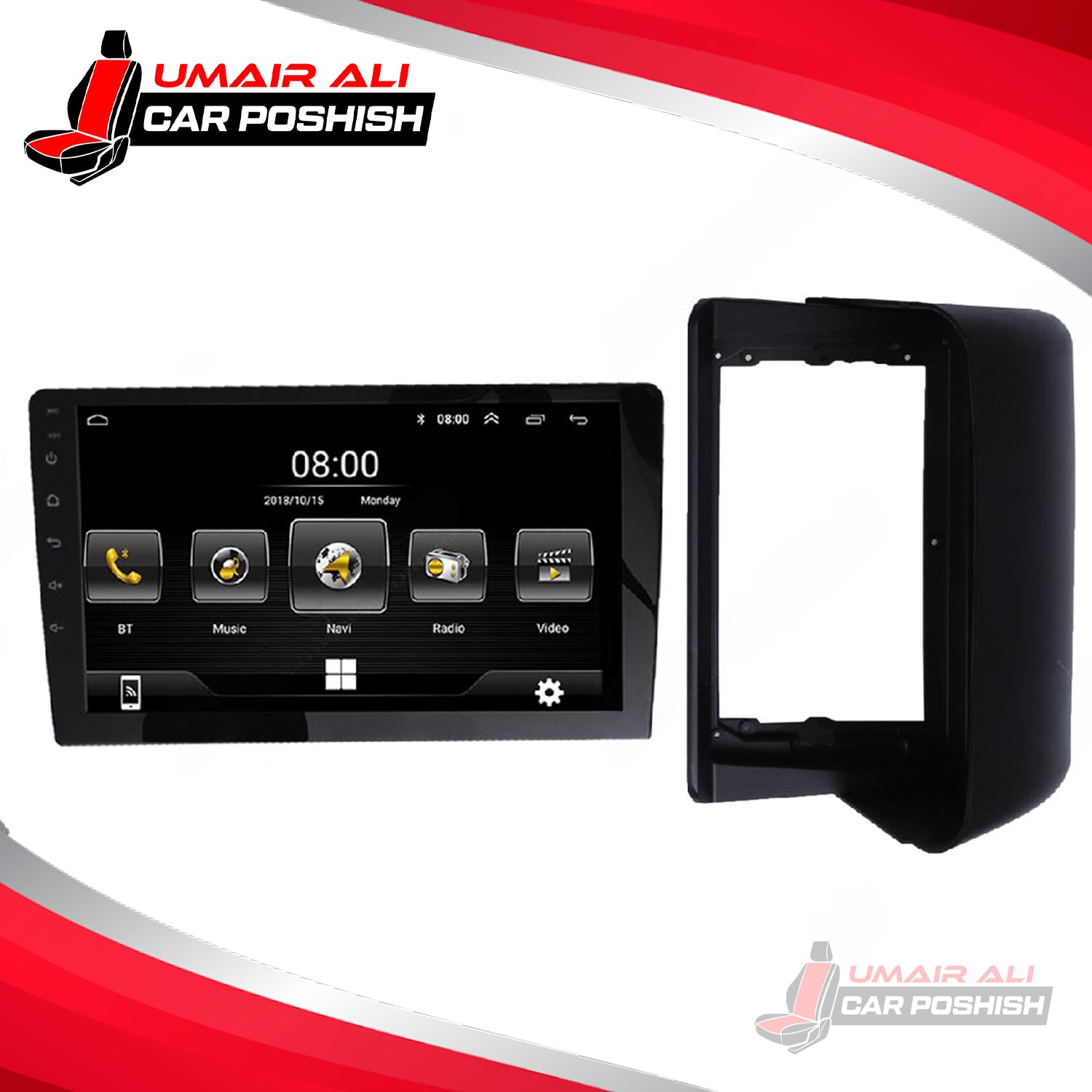 Mitsubishi Pajero Android LCD Multimedia Display