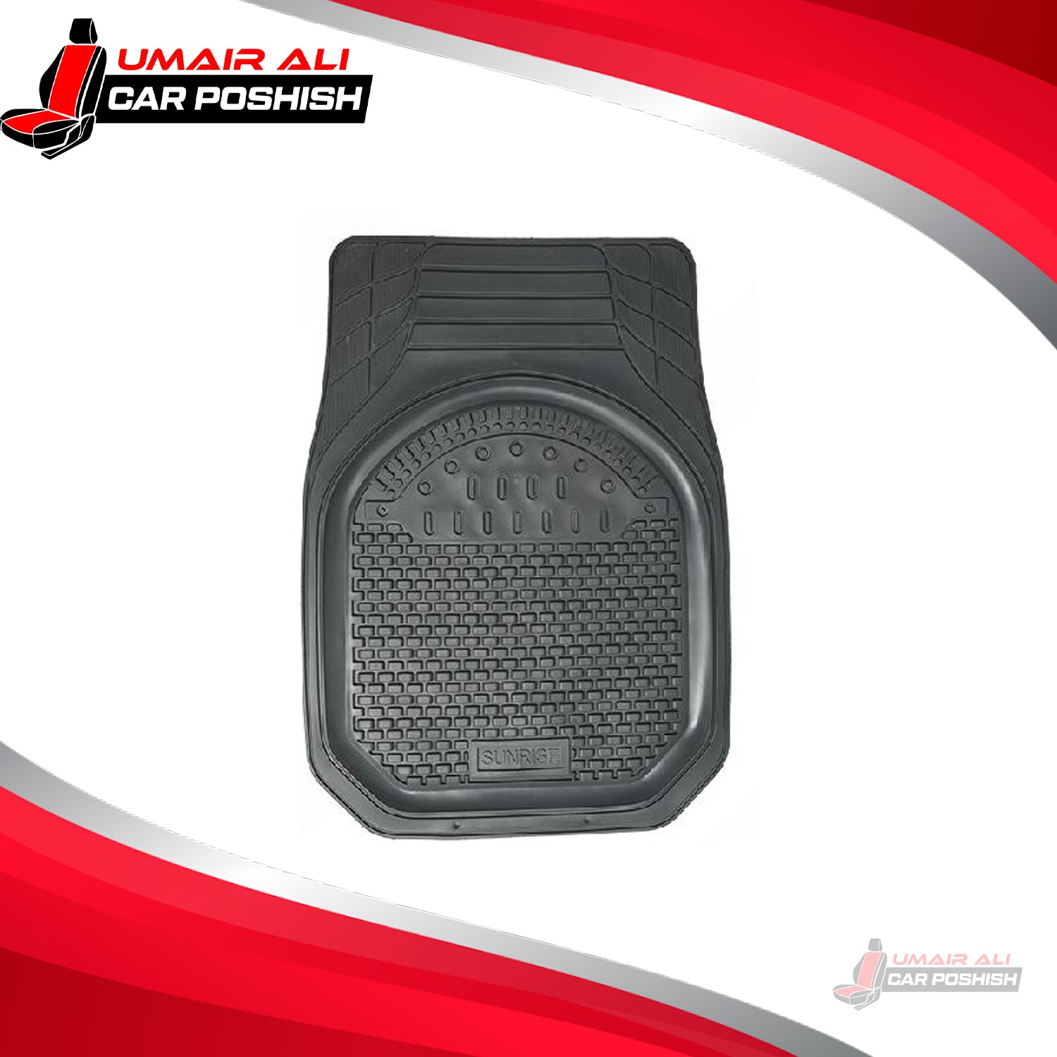 universal Premium Pvc Rubber Floor Mat 5pcs
