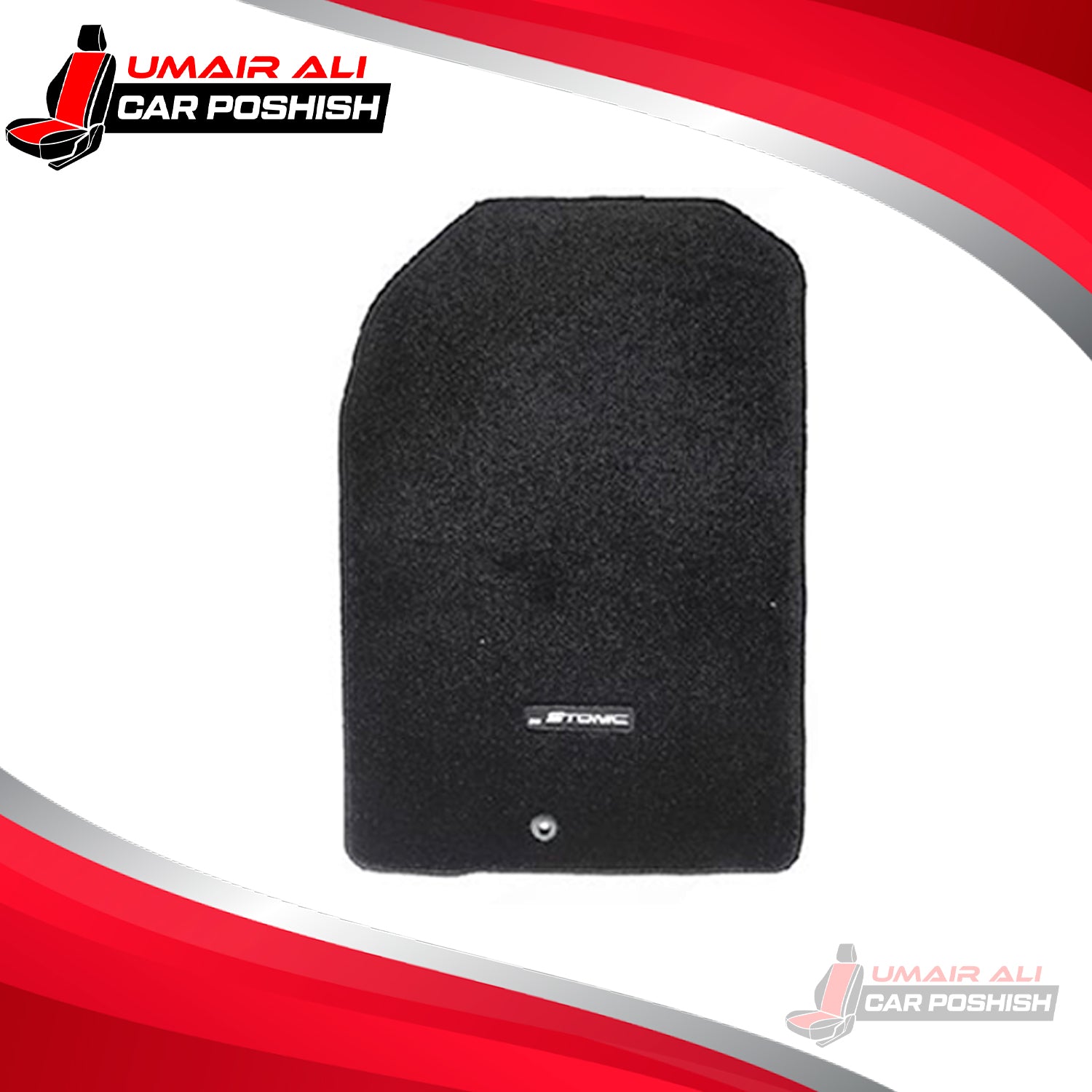 Kia Stonic Carpet Mat Black (twist fiber)