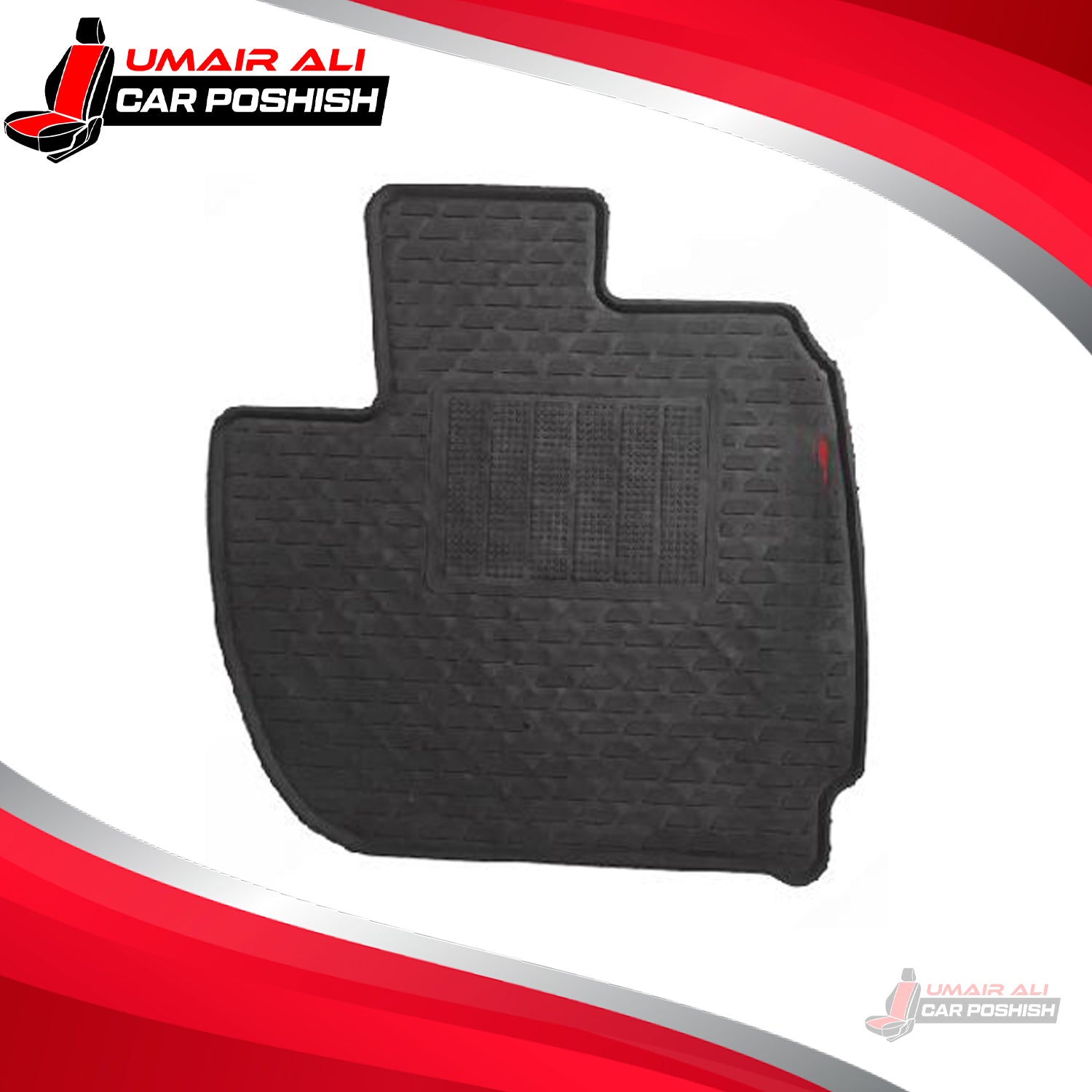 Honda Vezel Custom Fit PVC Rubber Floor Mat Black 5 Pcs - Model 2013-2021