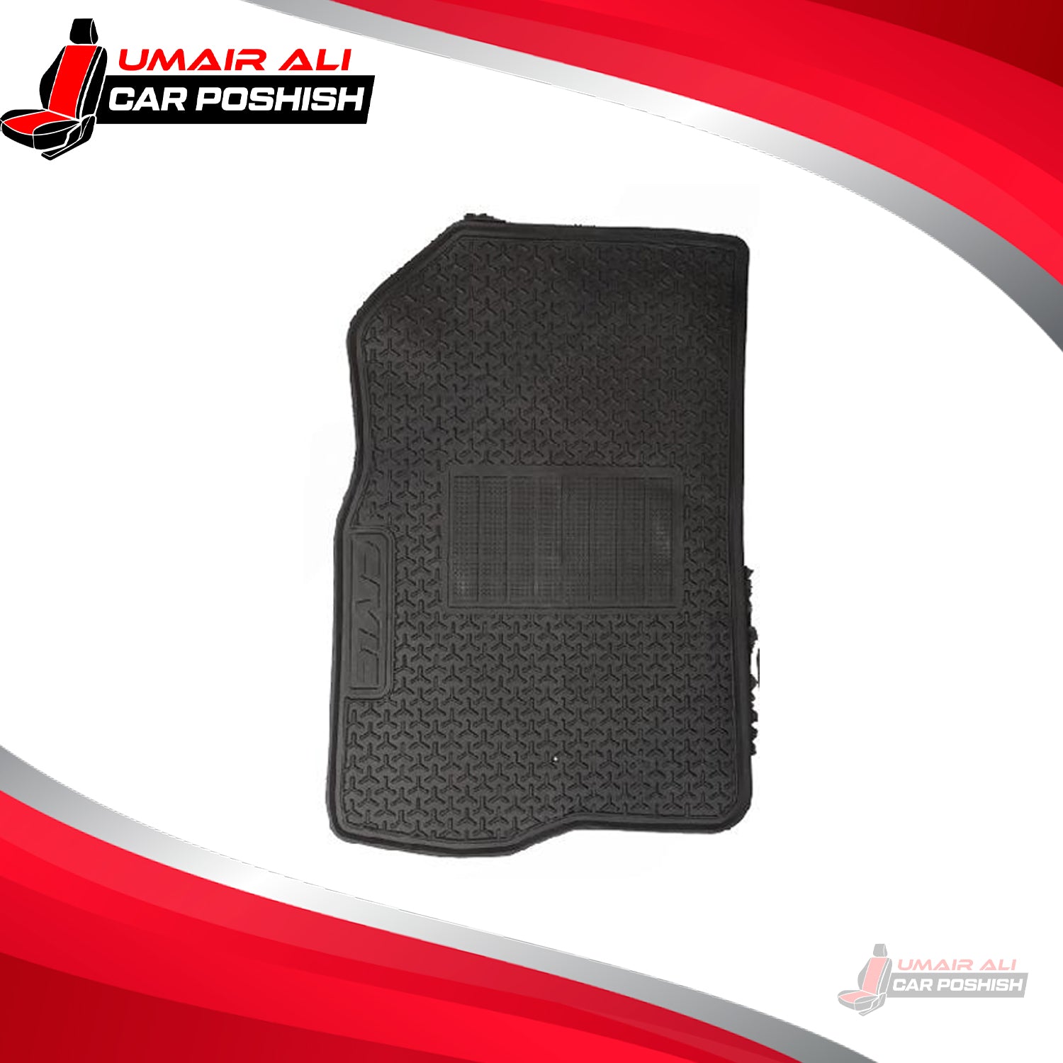 Honda Civic 2016-2021 FLOOR RUBBER Mat / LATEX ANTI SLIP SILICONE BLACK