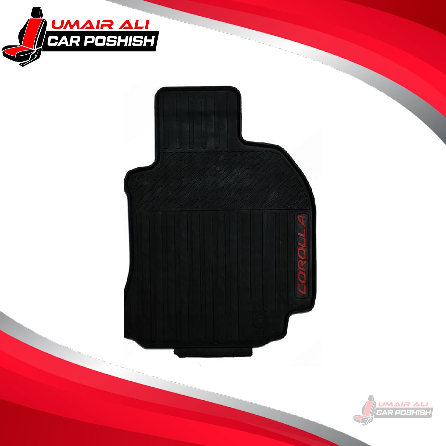 Toyota Corolla Rubber Floor Mats Model 2014-2024