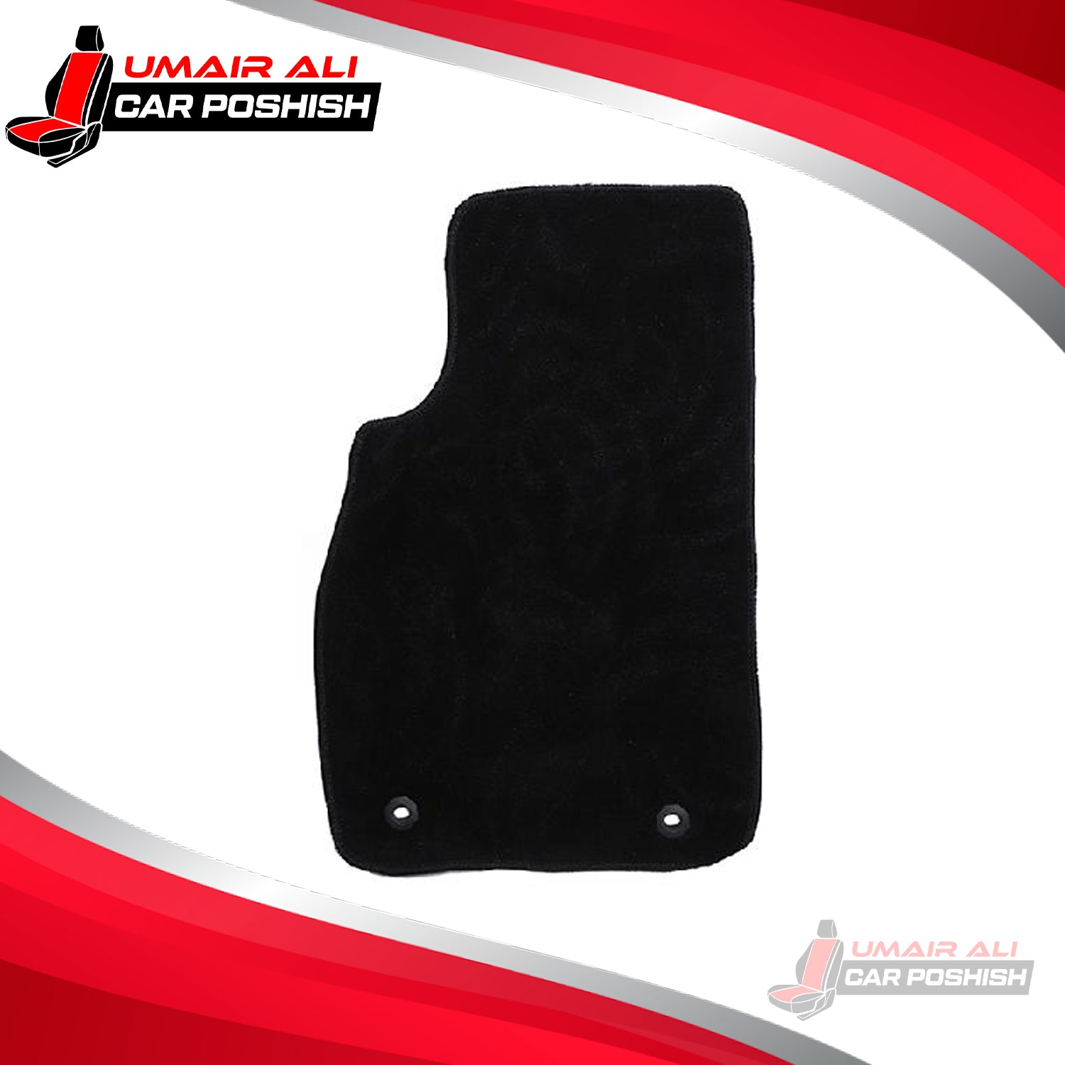 Universal Carpet Floor Mats Black