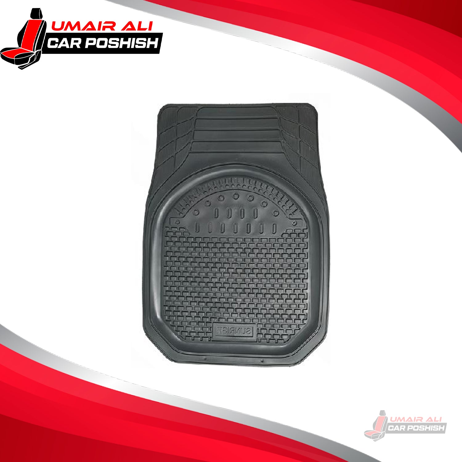 universal Premium Pvc Rubber Floor Mat 5pcs