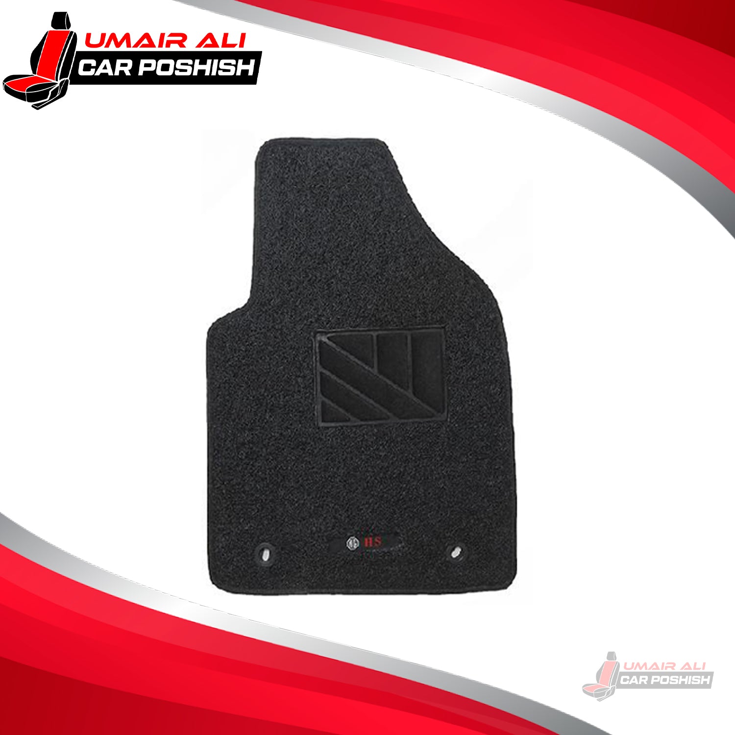 MG HS Grass Floor Mat Black