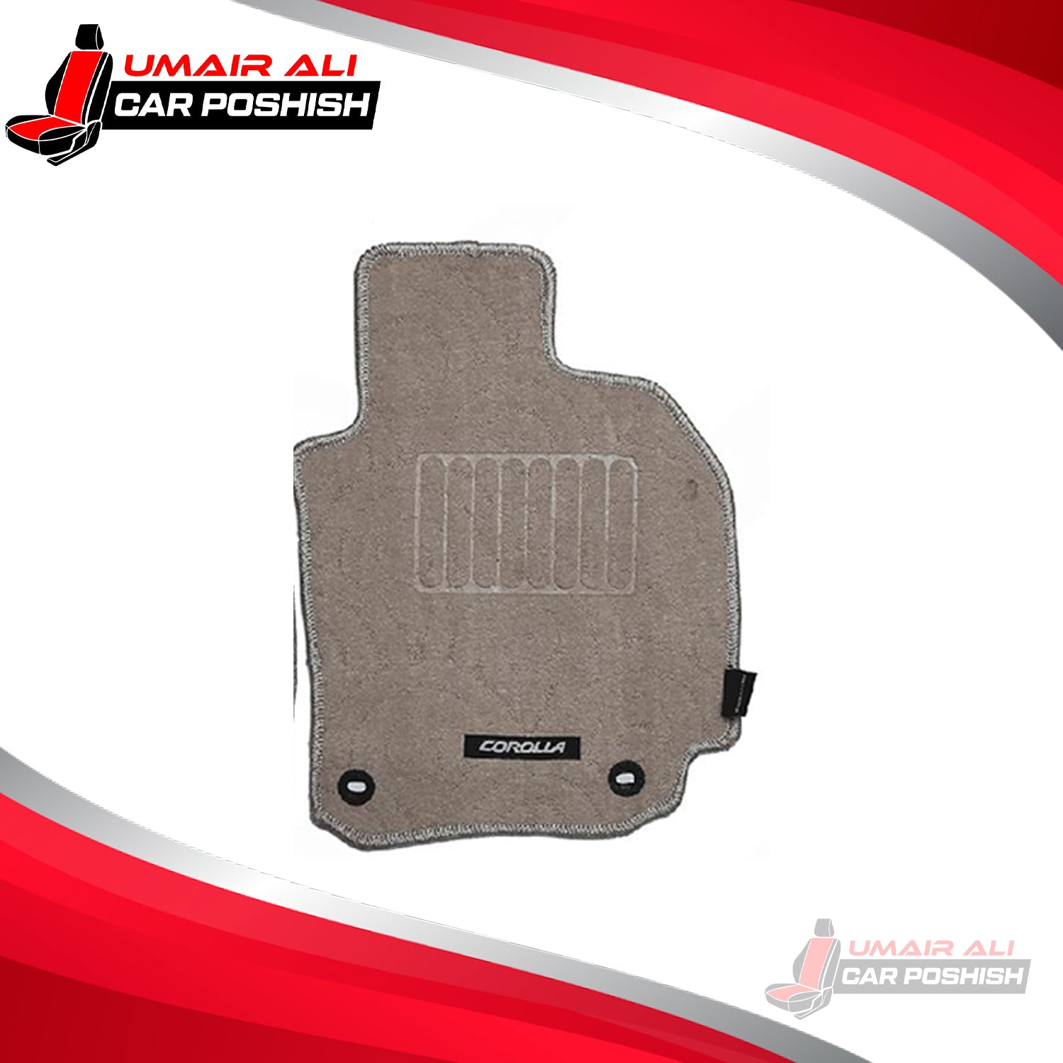 Toyota Corolla 2015-2021 Carpet Floor Mats Beige
