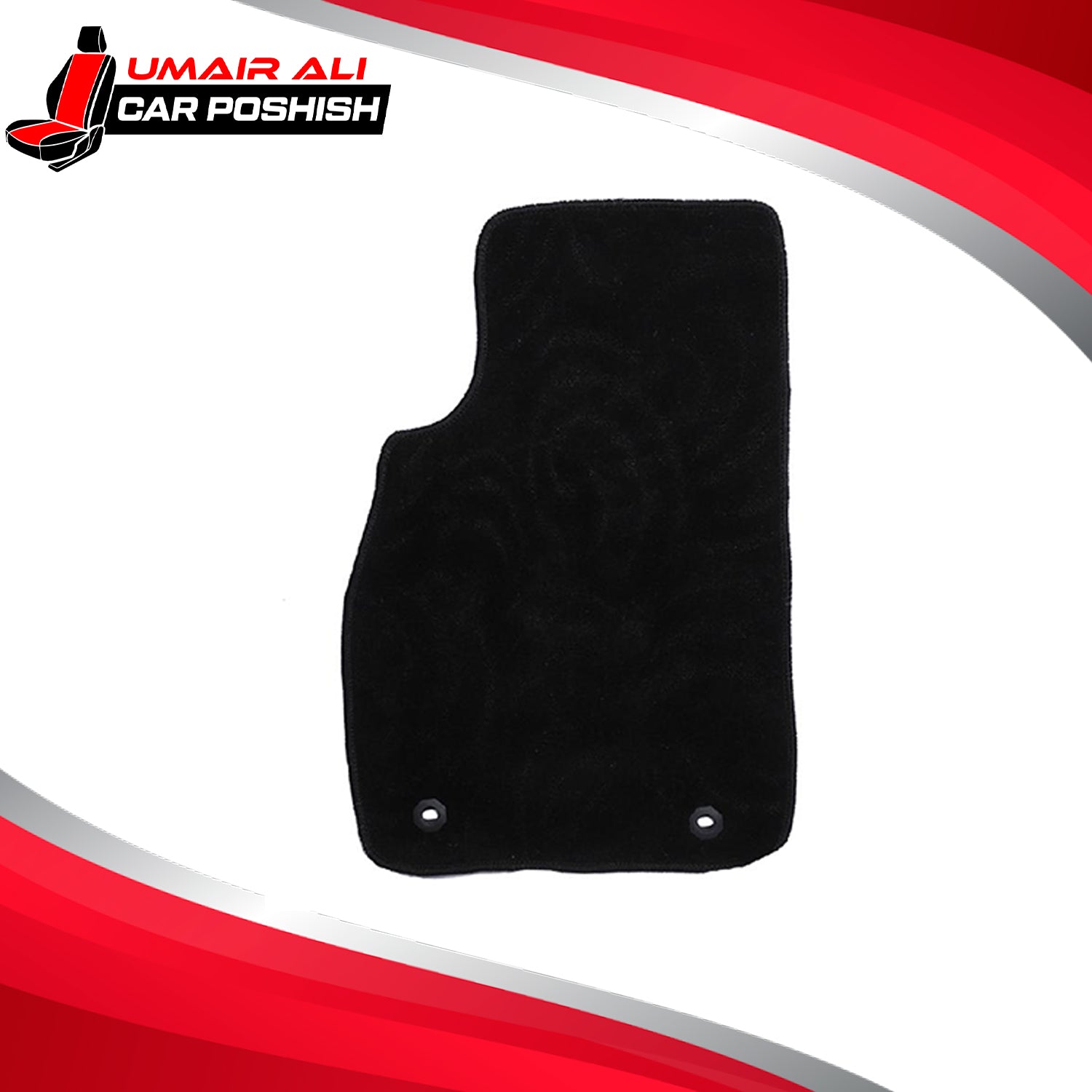 MG HS Carpet Floor Mats Black