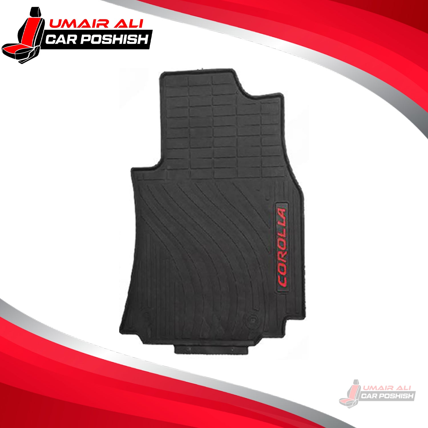 TOYOTA COROLLA RUBBER PVC FLOOR MATS 2017 -2021