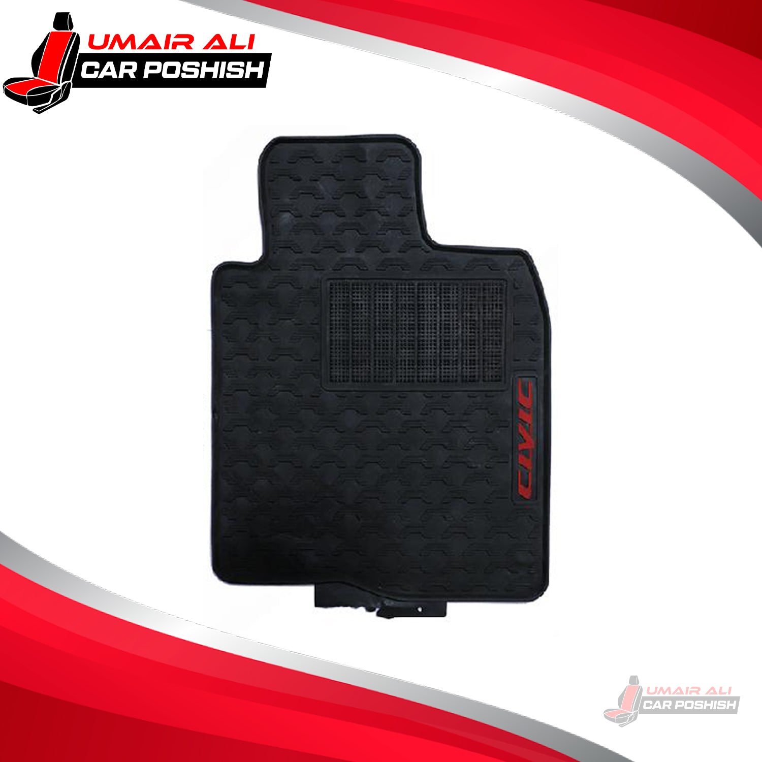 Honda Civic 2012-2016 Rubber Floor Mats Black