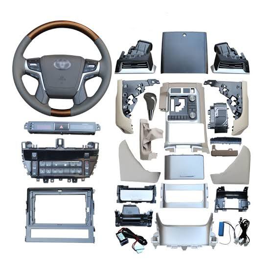 Interior with OEM Multimedia Panel And Steering