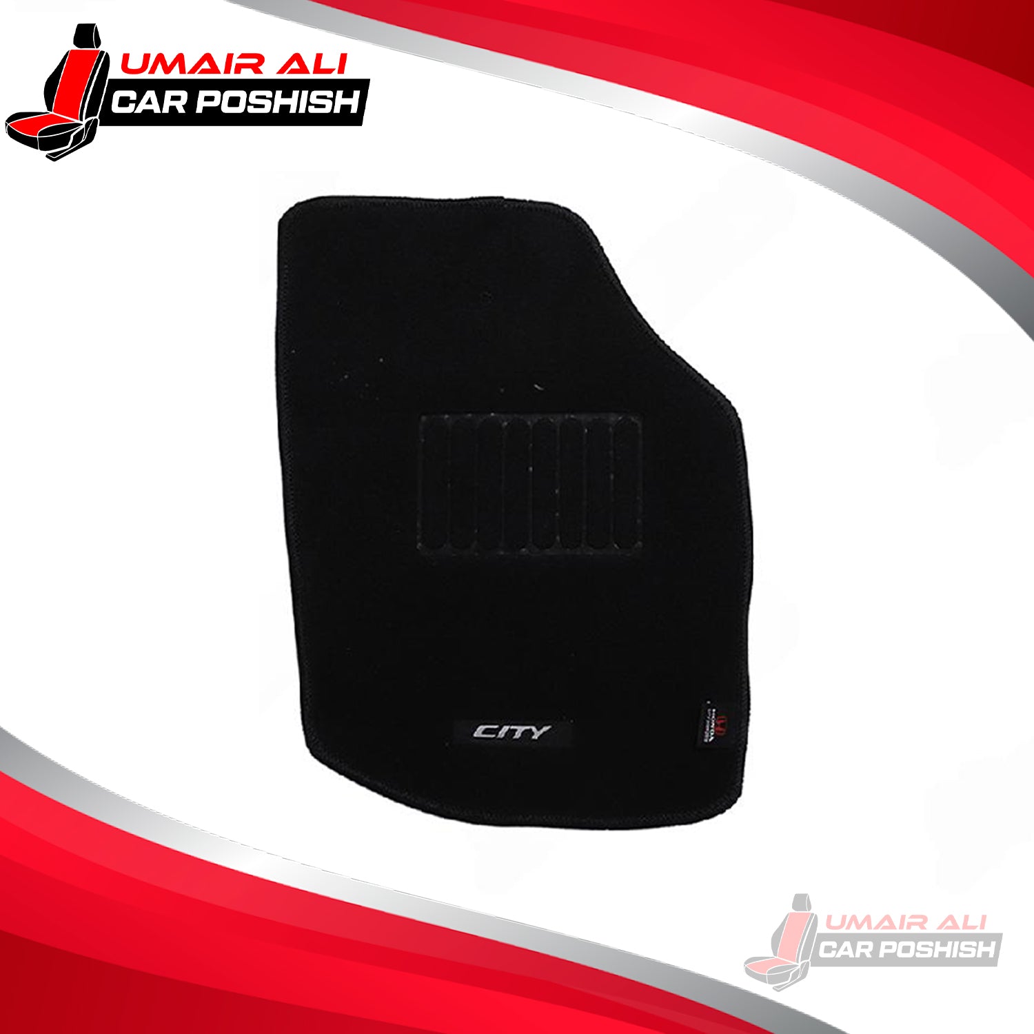 Honda City 2009-2020 Carpet Floor Mats Black
