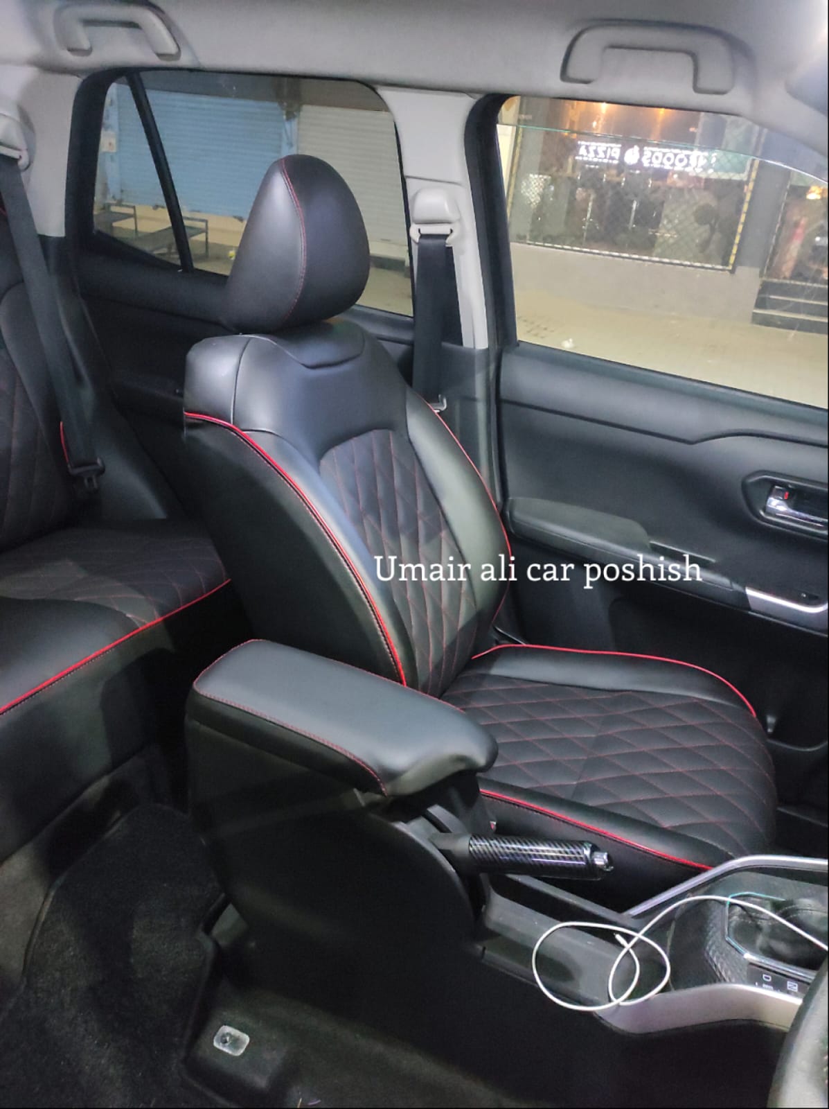 Toyota Raiz Custon Design High quality seat Covers (poshish)
