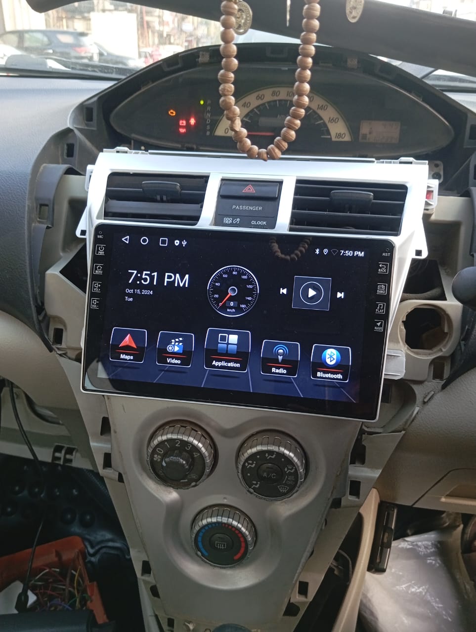Toyota Belta Android LCD IPS Multimedia Panel 9 Inch - Model 2005 - 2012