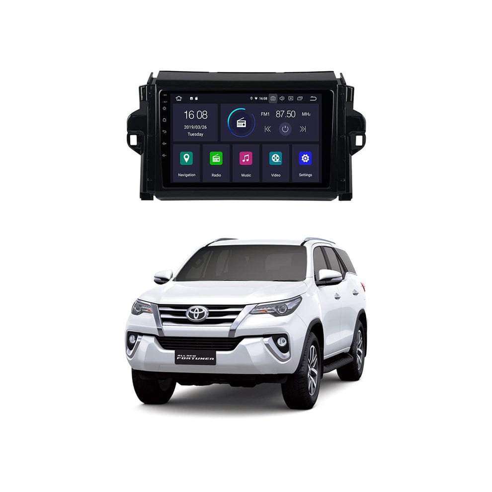 Toyota Fortuner 2017 Android IPS Multimedia Display